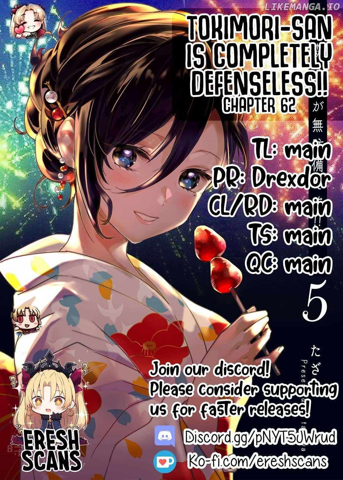 Tokimari-san is Completely Defenseless!! Chapter 62 page 13 - 
