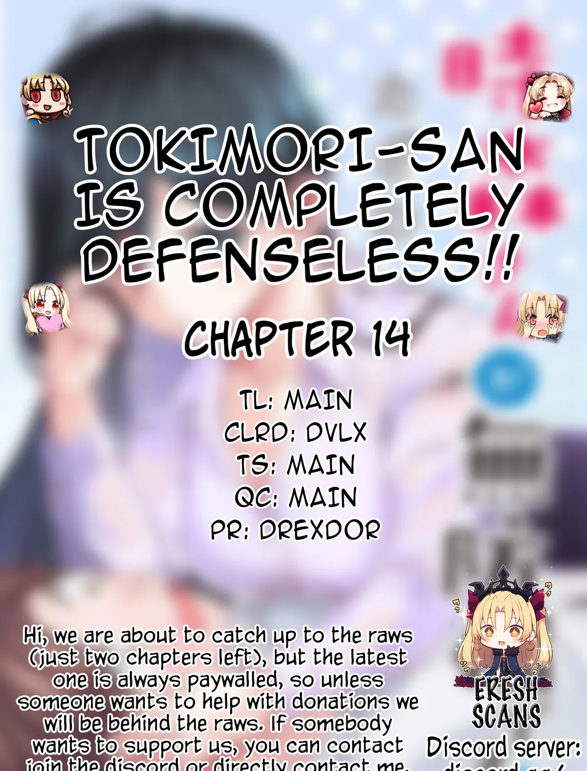 Tokimori-san ga Muboubi desu!! Chapter 14 page 1 - 