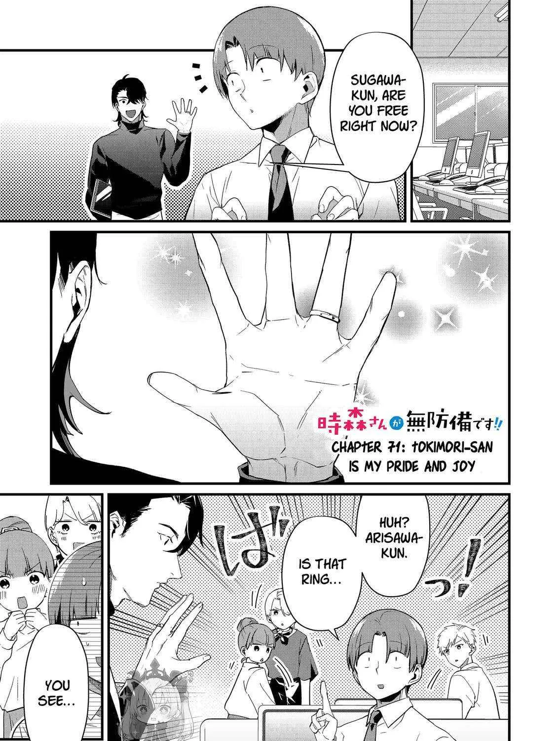 Tokimori-san ga Muboubi desu!! Chapter 71 page 1 - 