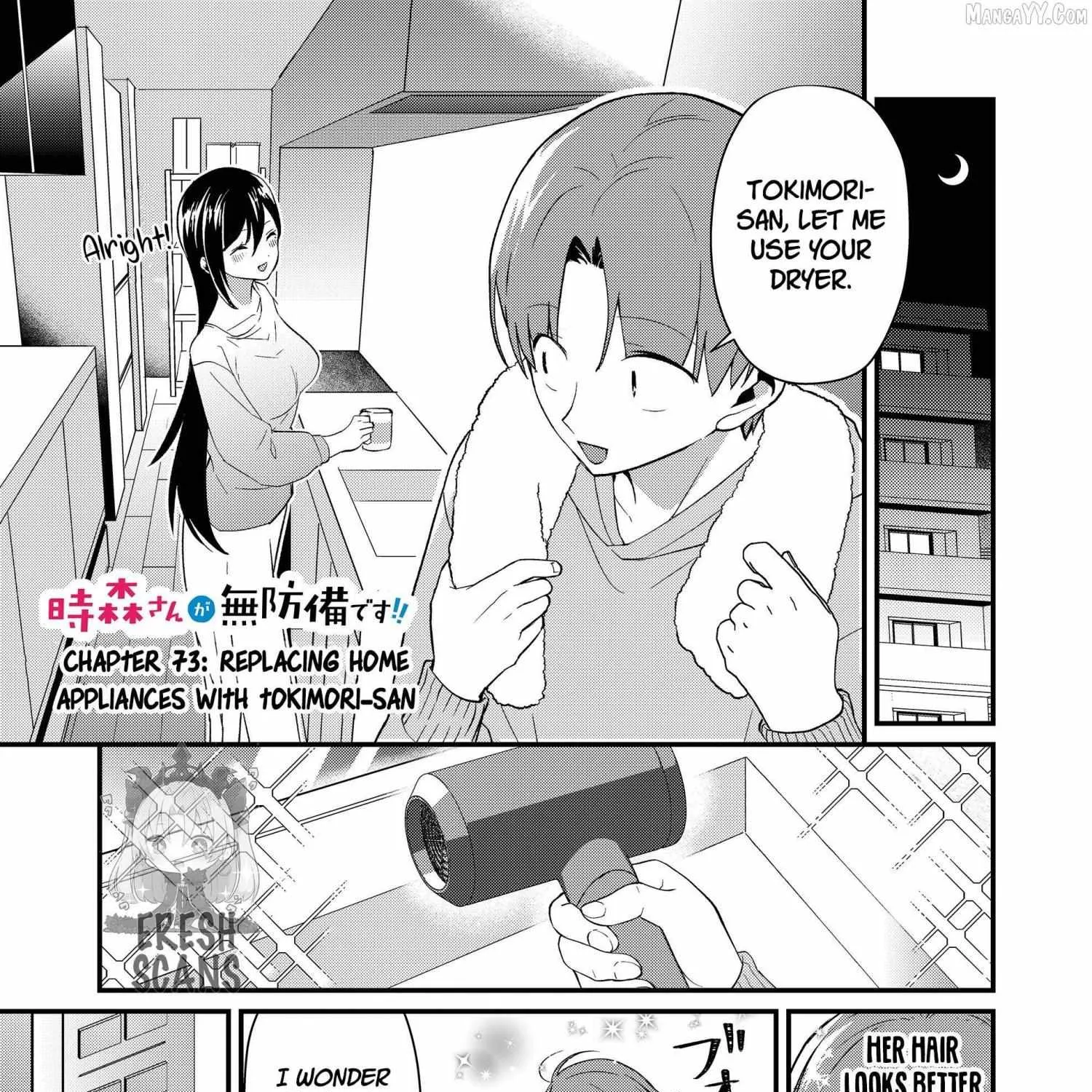 Tokimori-san ga Muboubi desu!! Chapter 73 page 1 - 