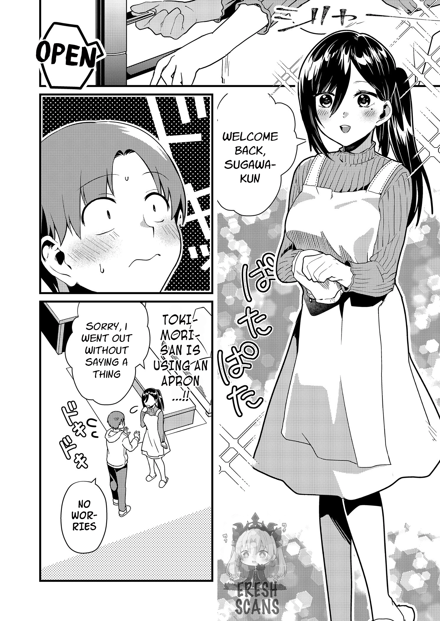 Tokimori-san Is Completely Defenseless!! Chapter 12 page 7 - 