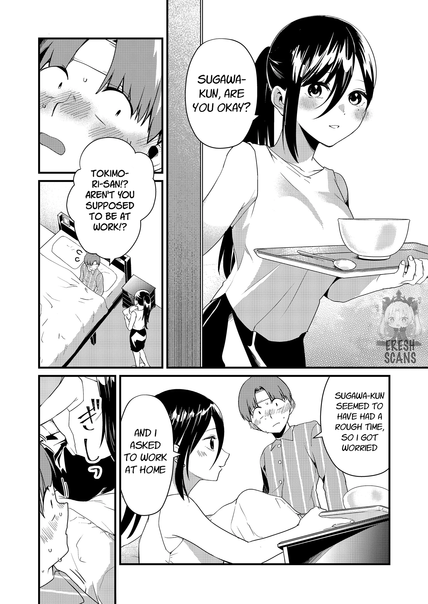 Tokimori-san Is Completely Defenseless!! Chapter 17 page 3 - 