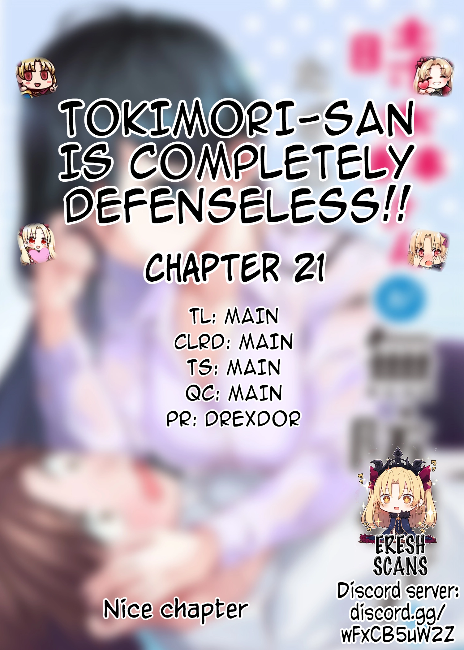 Tokimori-san Is Completely Defenseless!! Chapter 21 page 13 - 