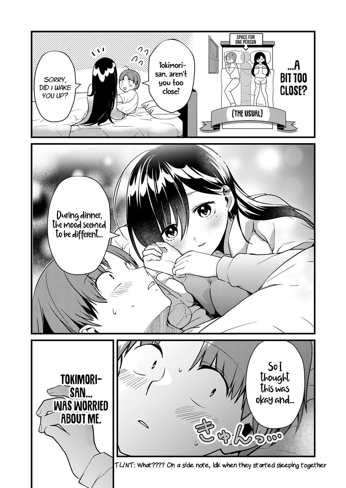 Tokimori-san Is Completely Defenseless!! Chapter 24 page 7 - 