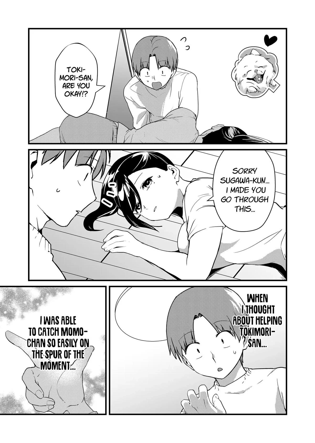 Tokimori-san Is Completely Defenseless!! Chapter 26 page 10 - 