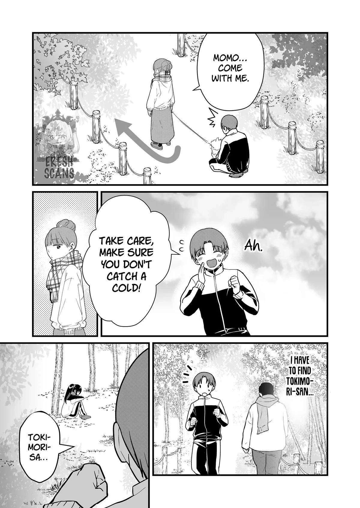 Tokimori-san Is Completely Defenseless!! Chapter 33 page 4 - 