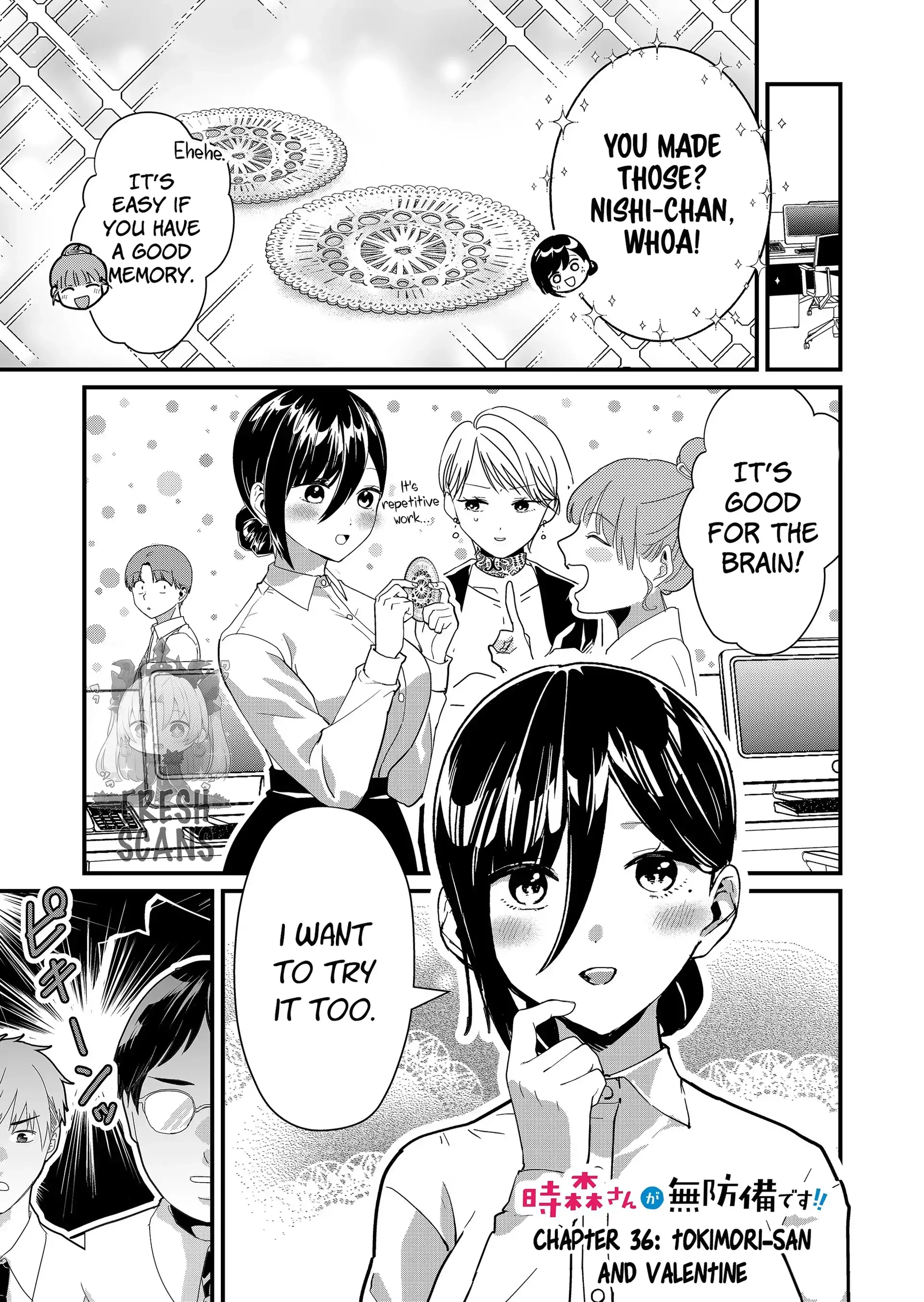 Tokimori-san Is Completely Defenseless!! Chapter 36 page 2 - 