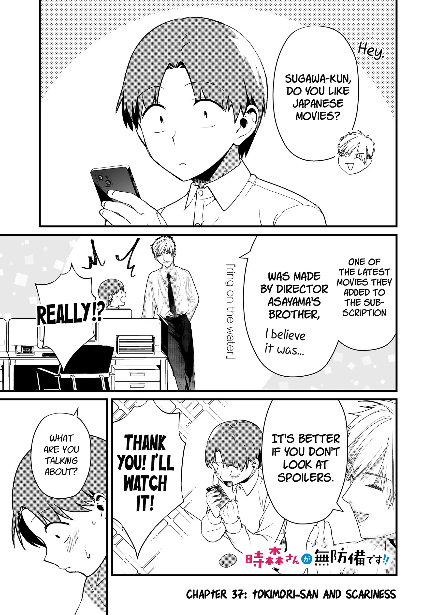 Tokimori-san Is Completely Defenseless!! Chapter 37 page 2 - 
