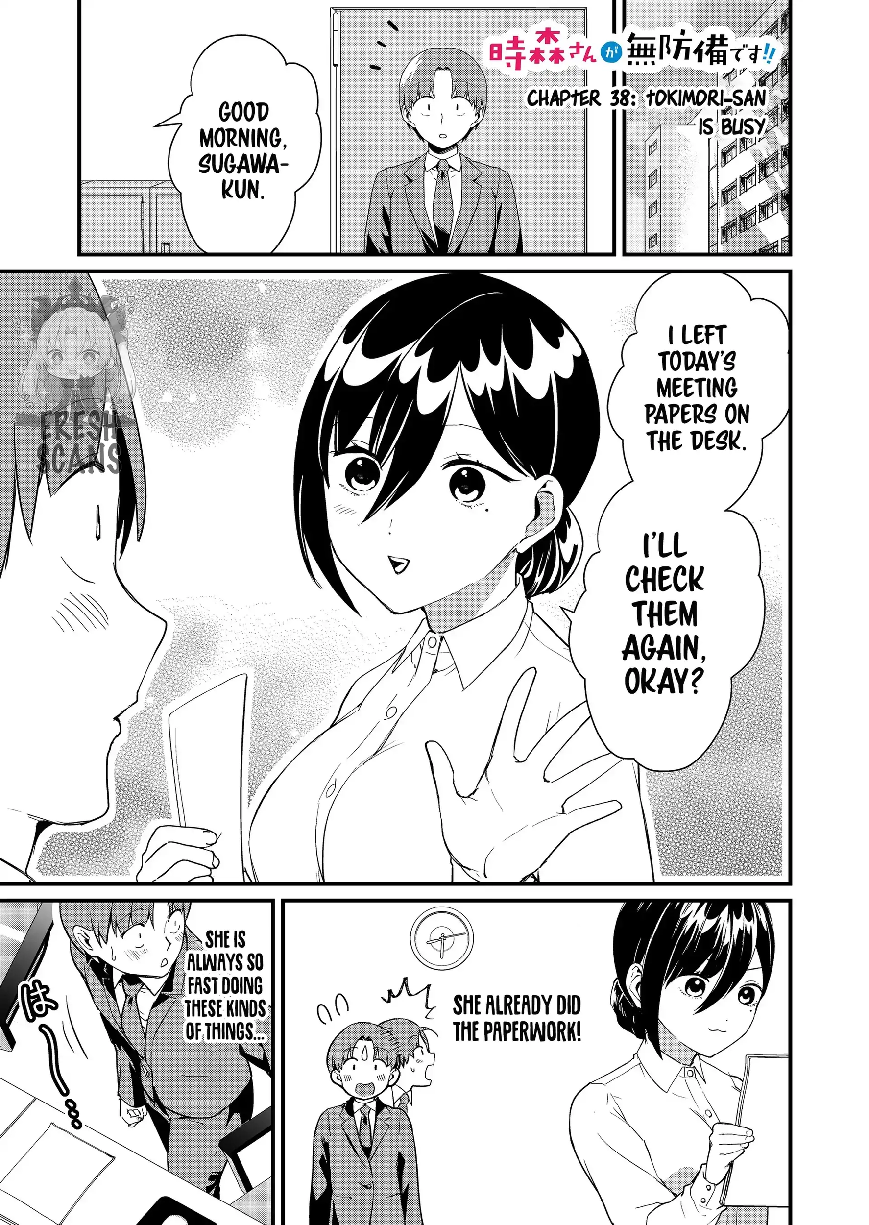 Tokimori-san Is Completely Defenseless!! Chapter 38 page 2 - 