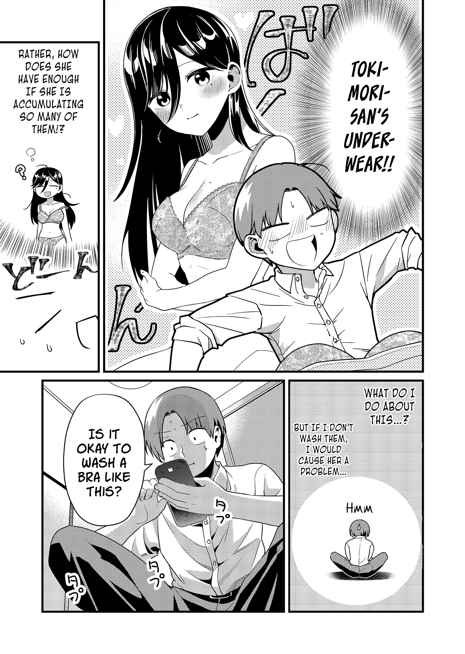 Tokimori-san Is Completely Defenseless!! Chapter 4 page 6 - 