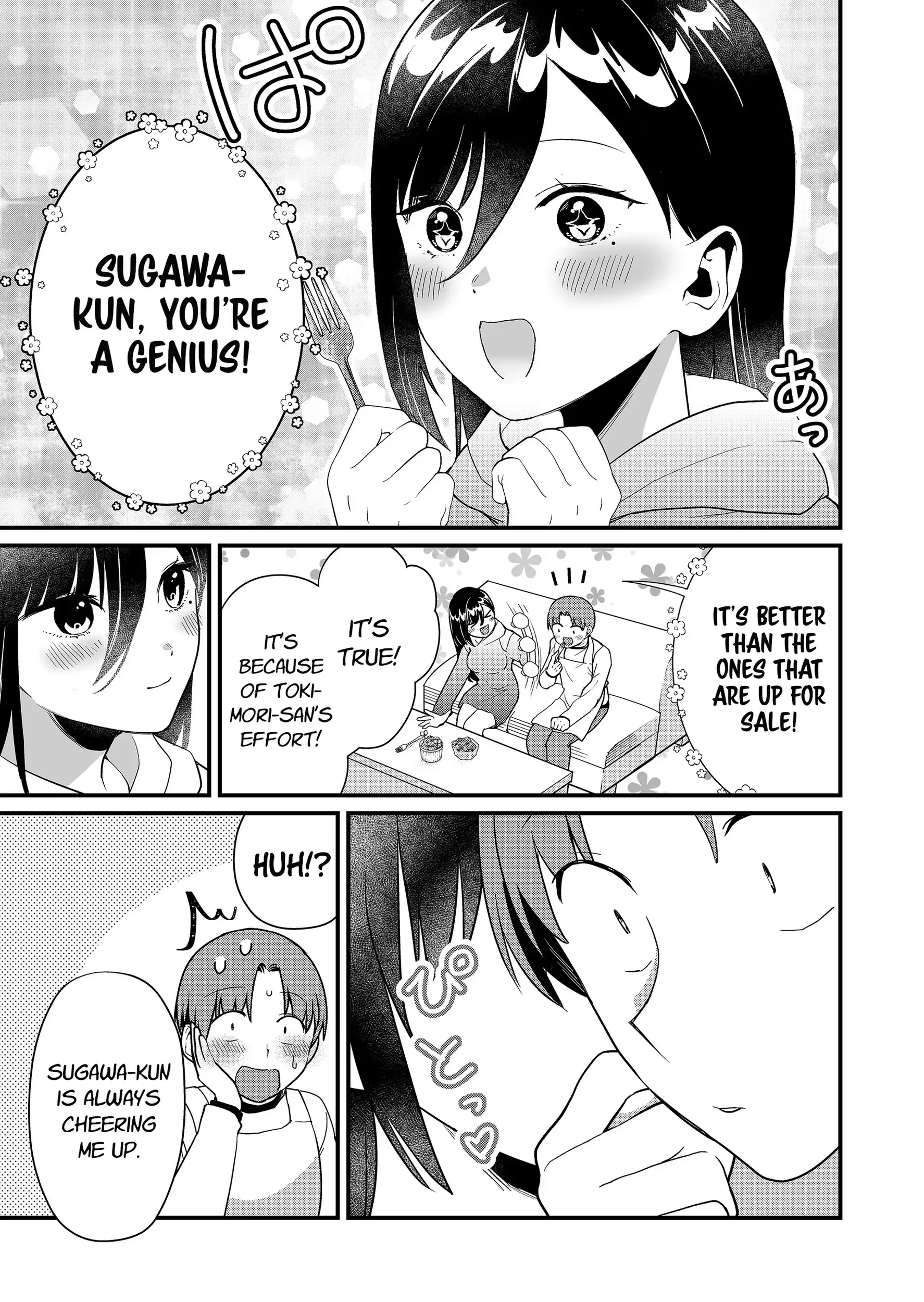 Tokimori-san Is Completely Defenseless!! Chapter 40 page 12 - 