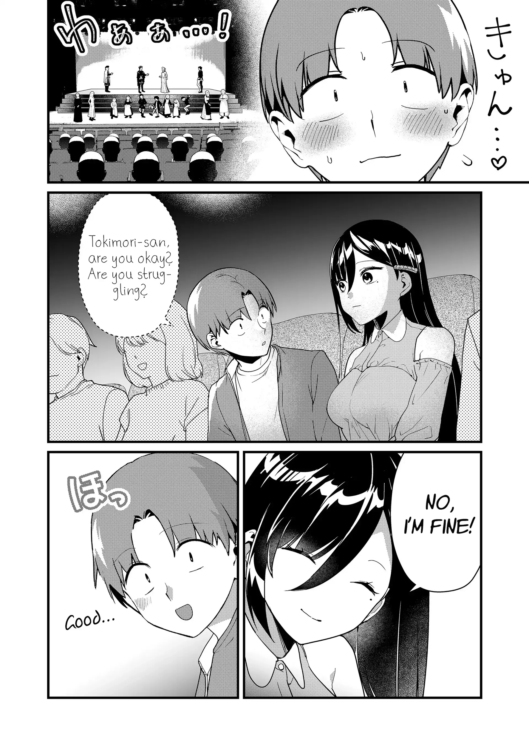 Tokimori-san Is Completely Defenseless!! Chapter 41 page 7 - 
