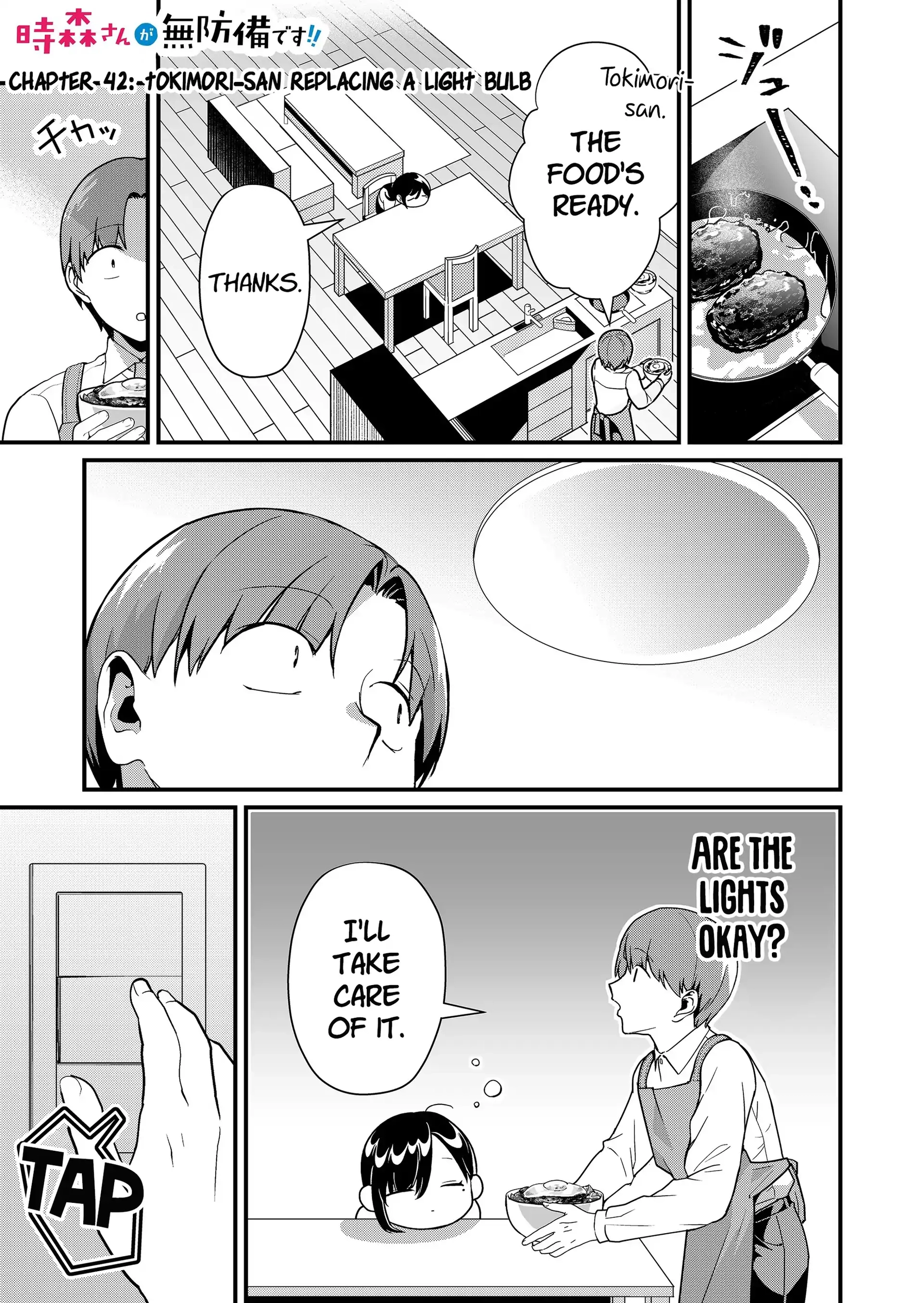 Tokimori-san Is Completely Defenseless!! Chapter 42 page 2 - 