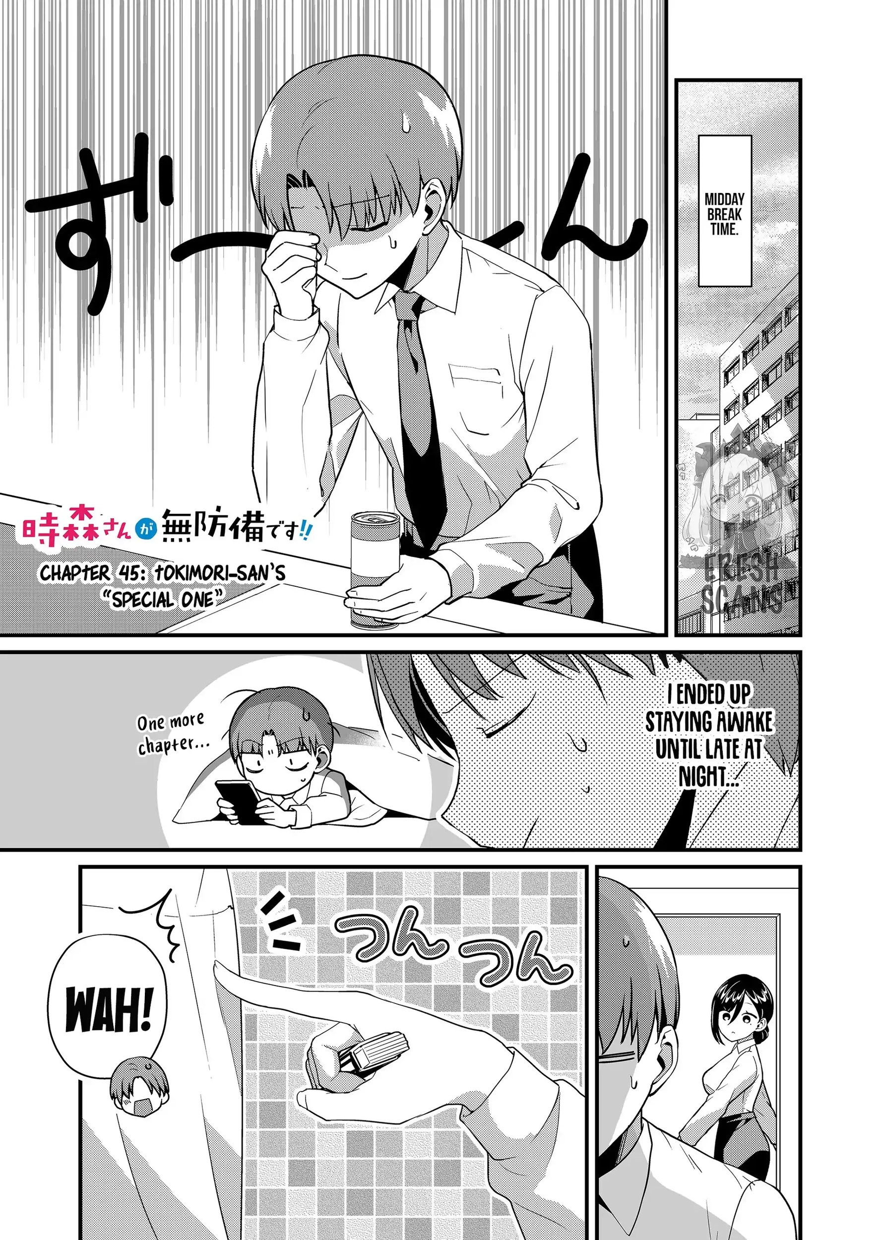 Tokimori-san Is Completely Defenseless!! Chapter 45 page 2 - 