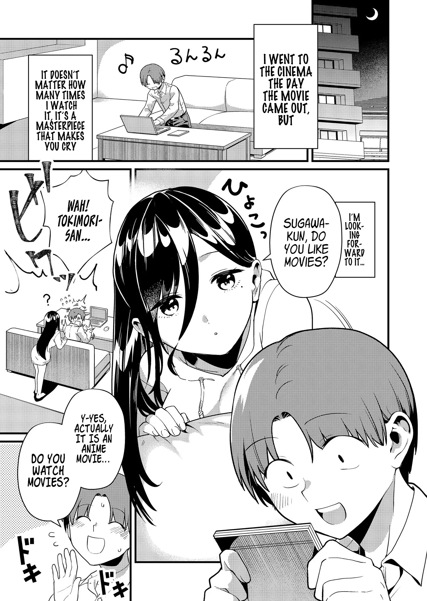 Tokimori-san Is Completely Defenseless!! Chapter 5 page 4 - 