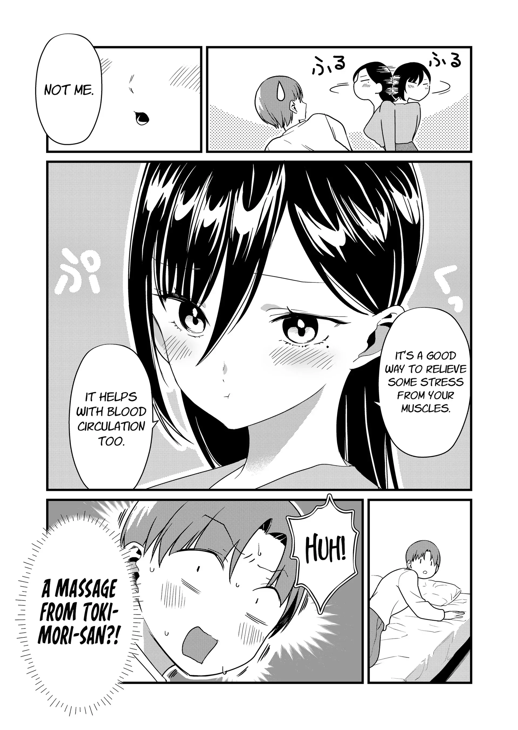 Tokimori-san Is Completely Defenseless!! Chapter 53 page 8 - 