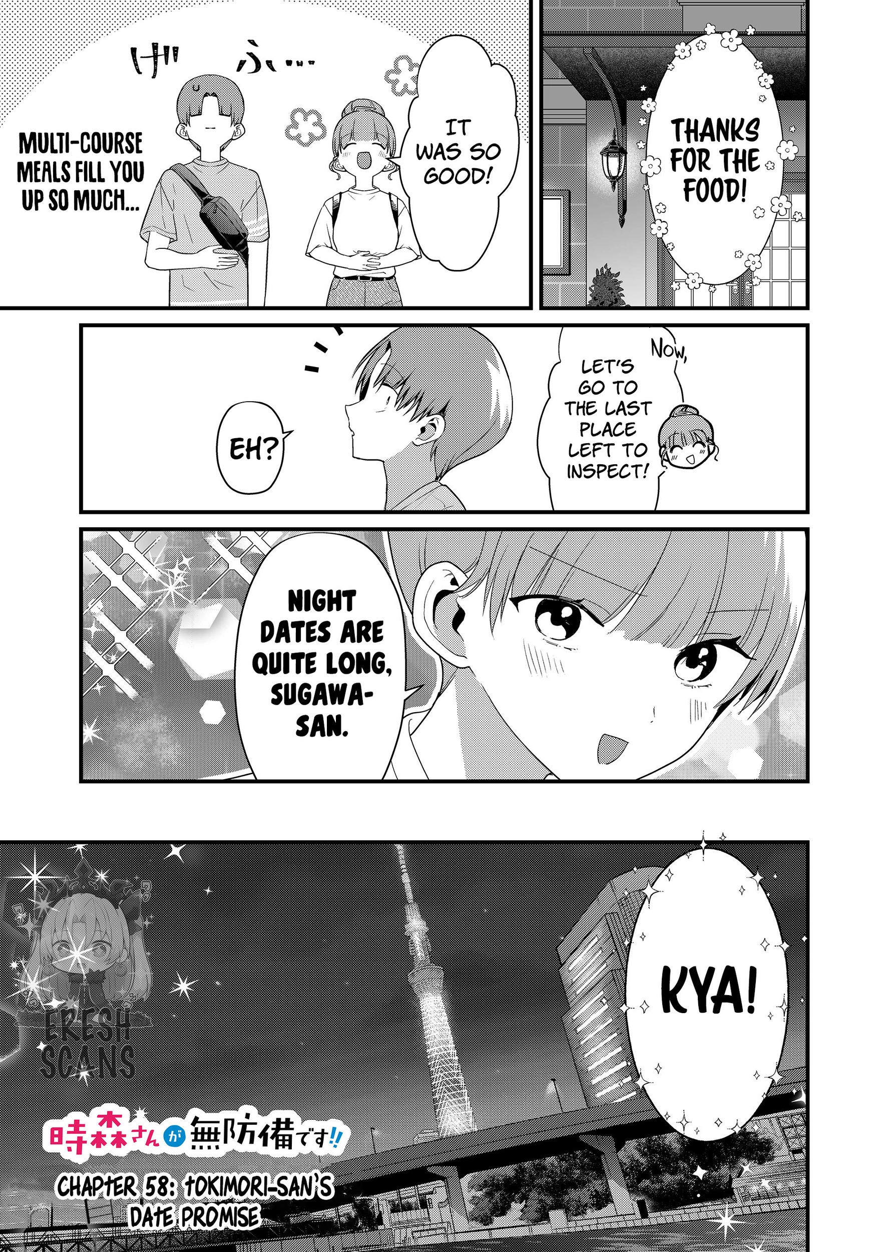 Tokimori-san Is Completely Defenseless!! Chapter 58 page 2 - 