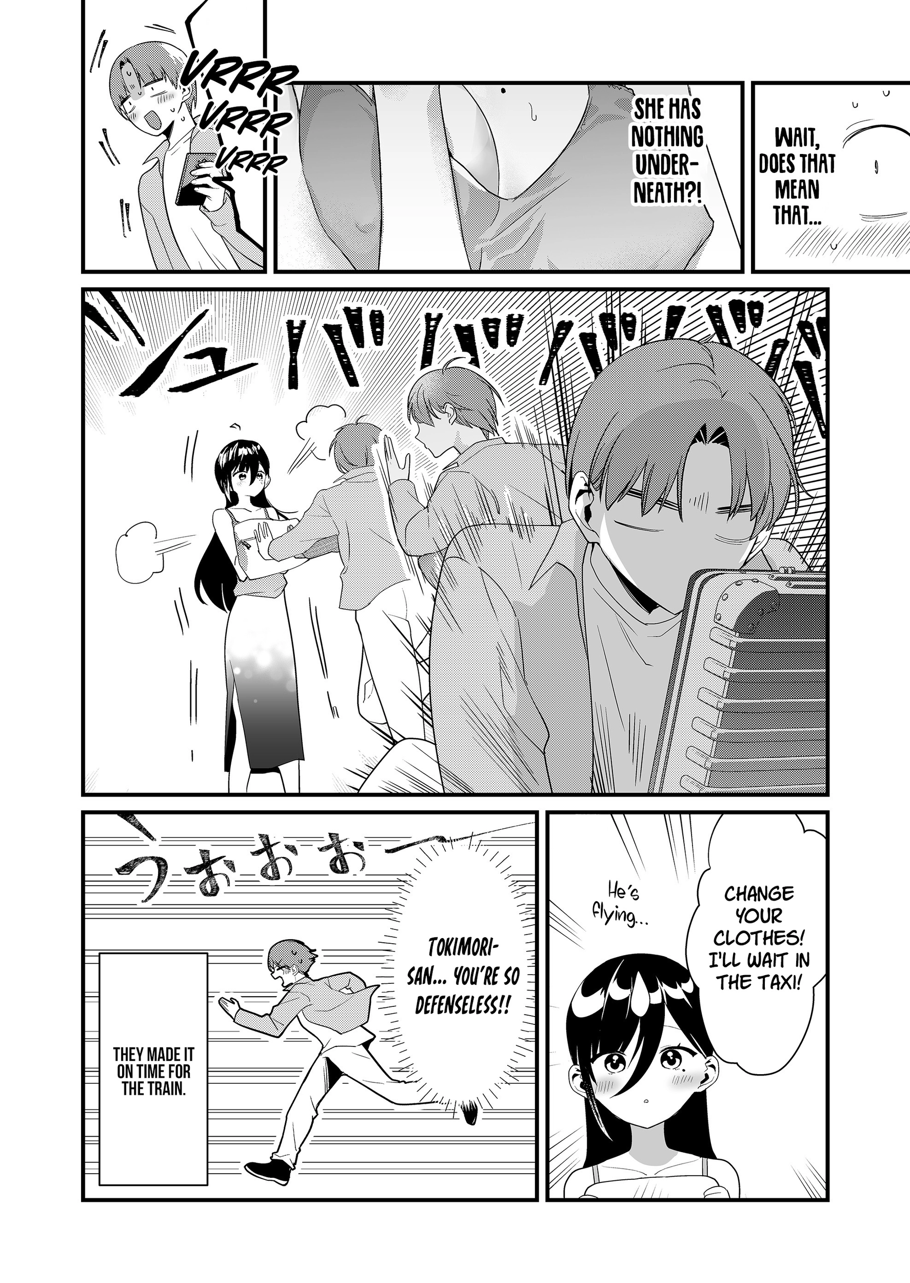 Tokimori-san Is Completely Defenseless!! Chapter 61 page 12 - 
