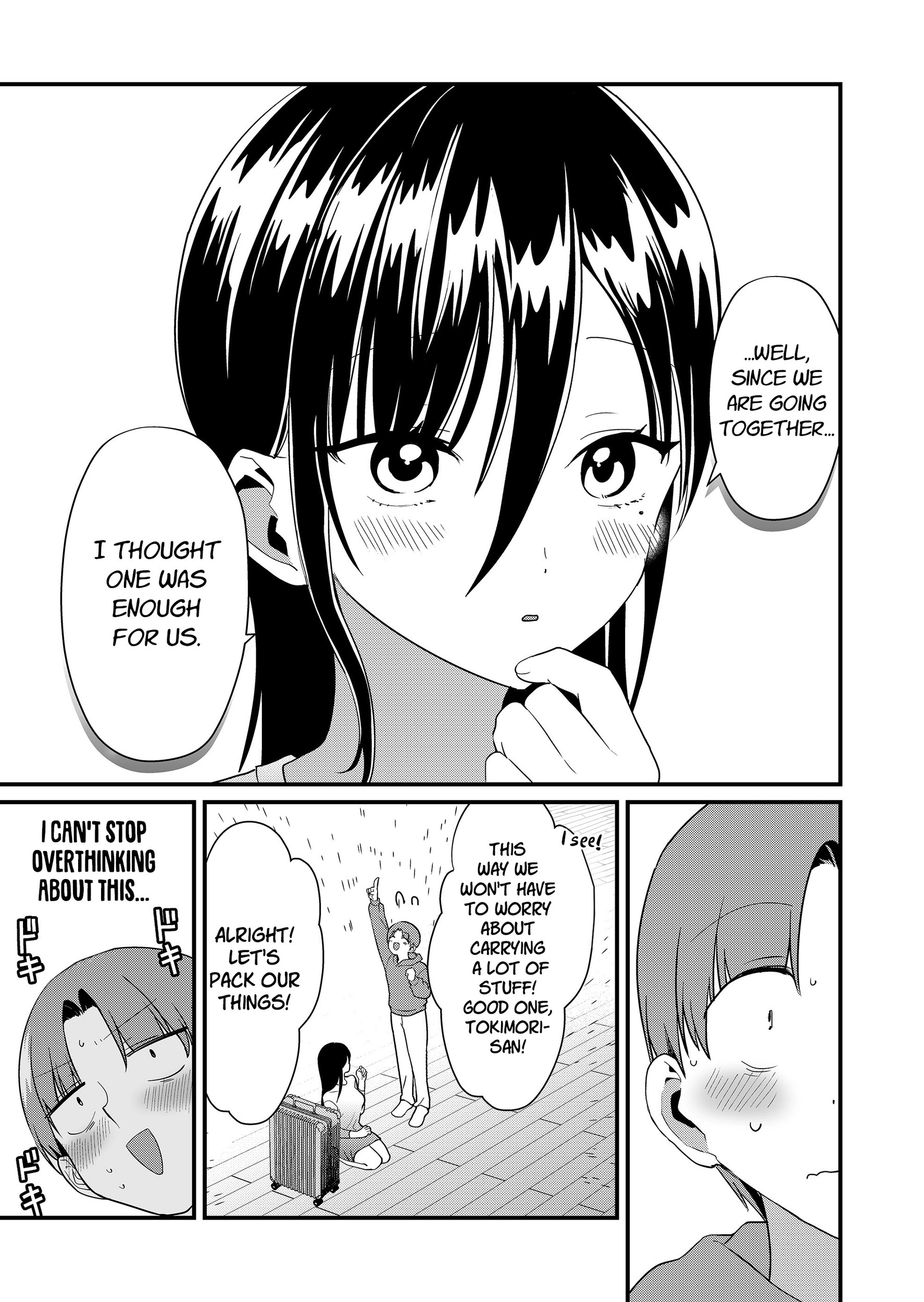 Tokimori-san Is Completely Defenseless!! Chapter 61 page 3 - 