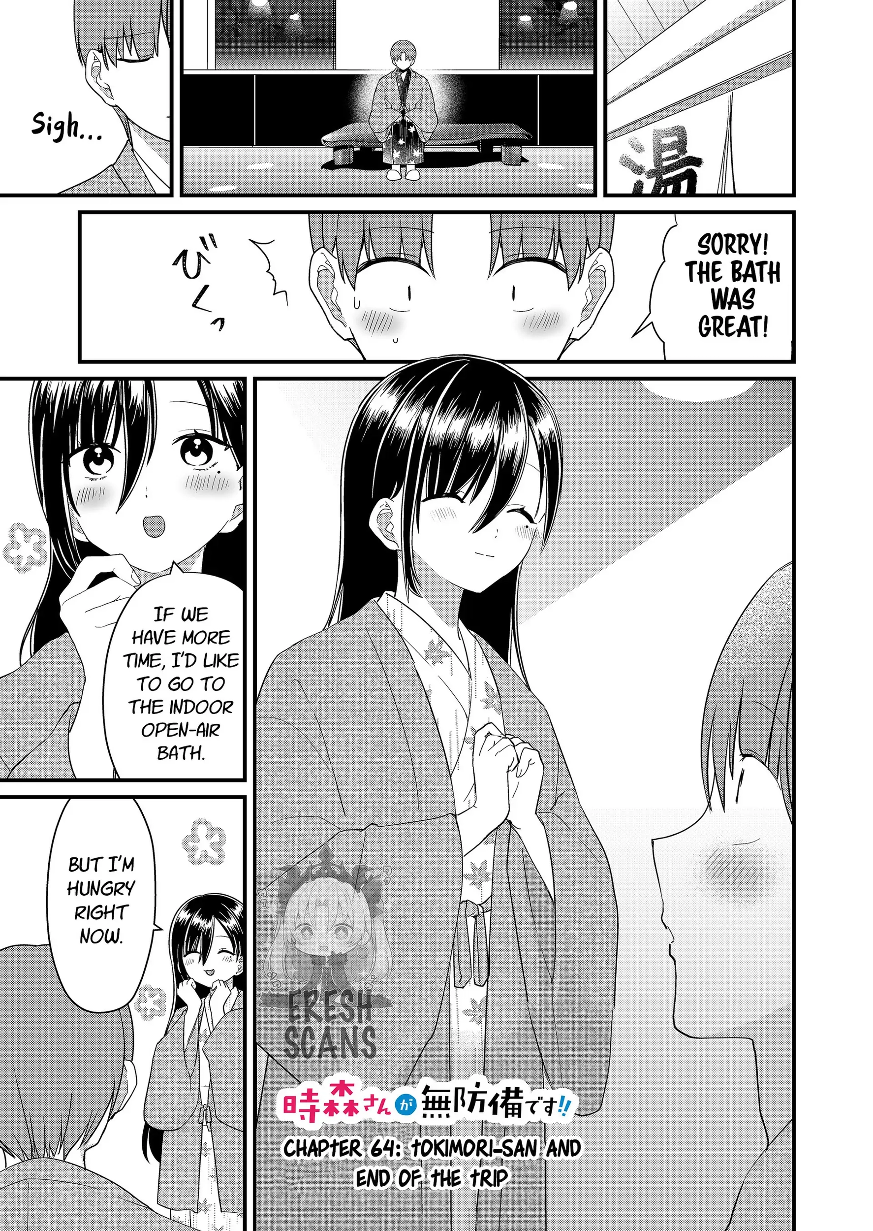 Tokimori-san Is Completely Defenseless!! Chapter 64 page 1 - 