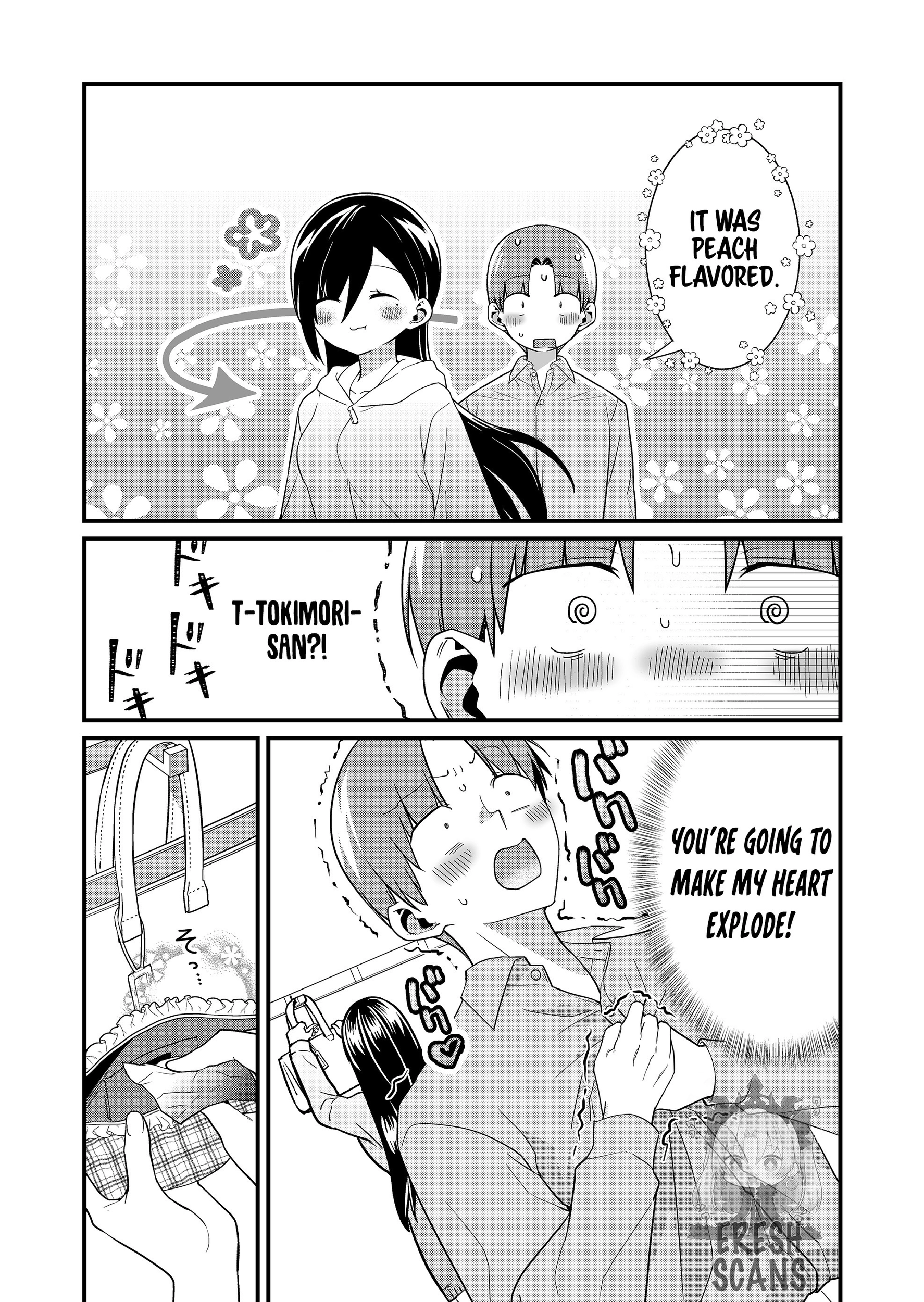 Tokimori-san Is Completely Defenseless!! Chapter 67 page 11 - 