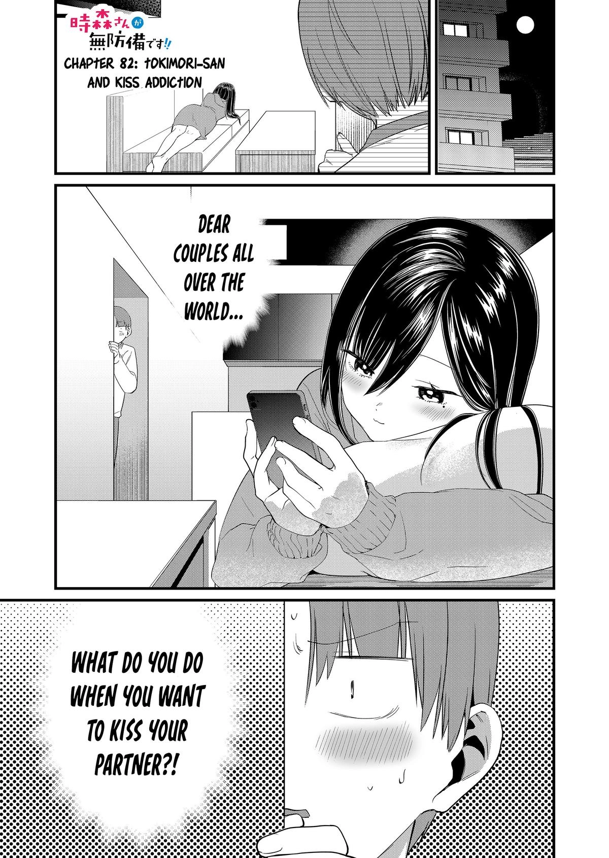 Tokimori-san Is Completely Defenseless!! Chapter 82 page 1 - 