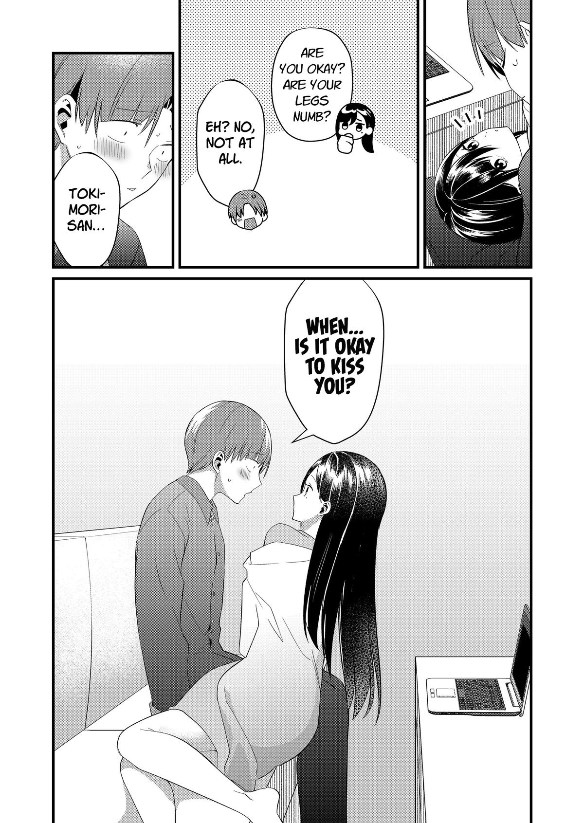 Tokimori-san Is Completely Defenseless!! Chapter 82 page 8 - 