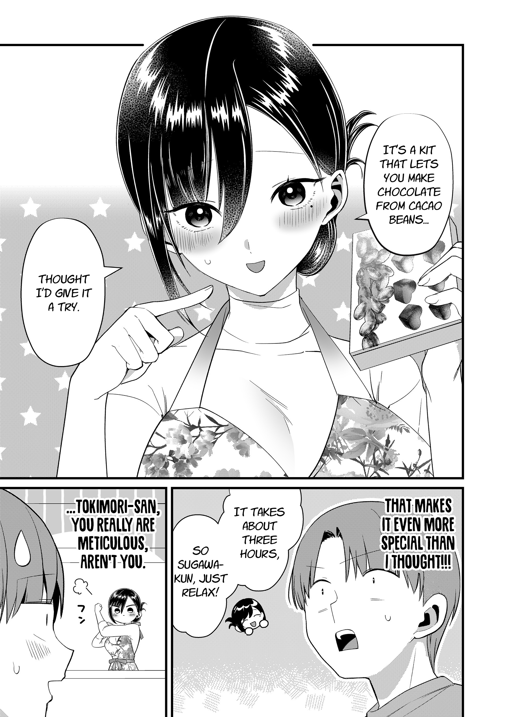 Tokimori-san Is Completely Defenseless!! Chapter 83 page 3 - 