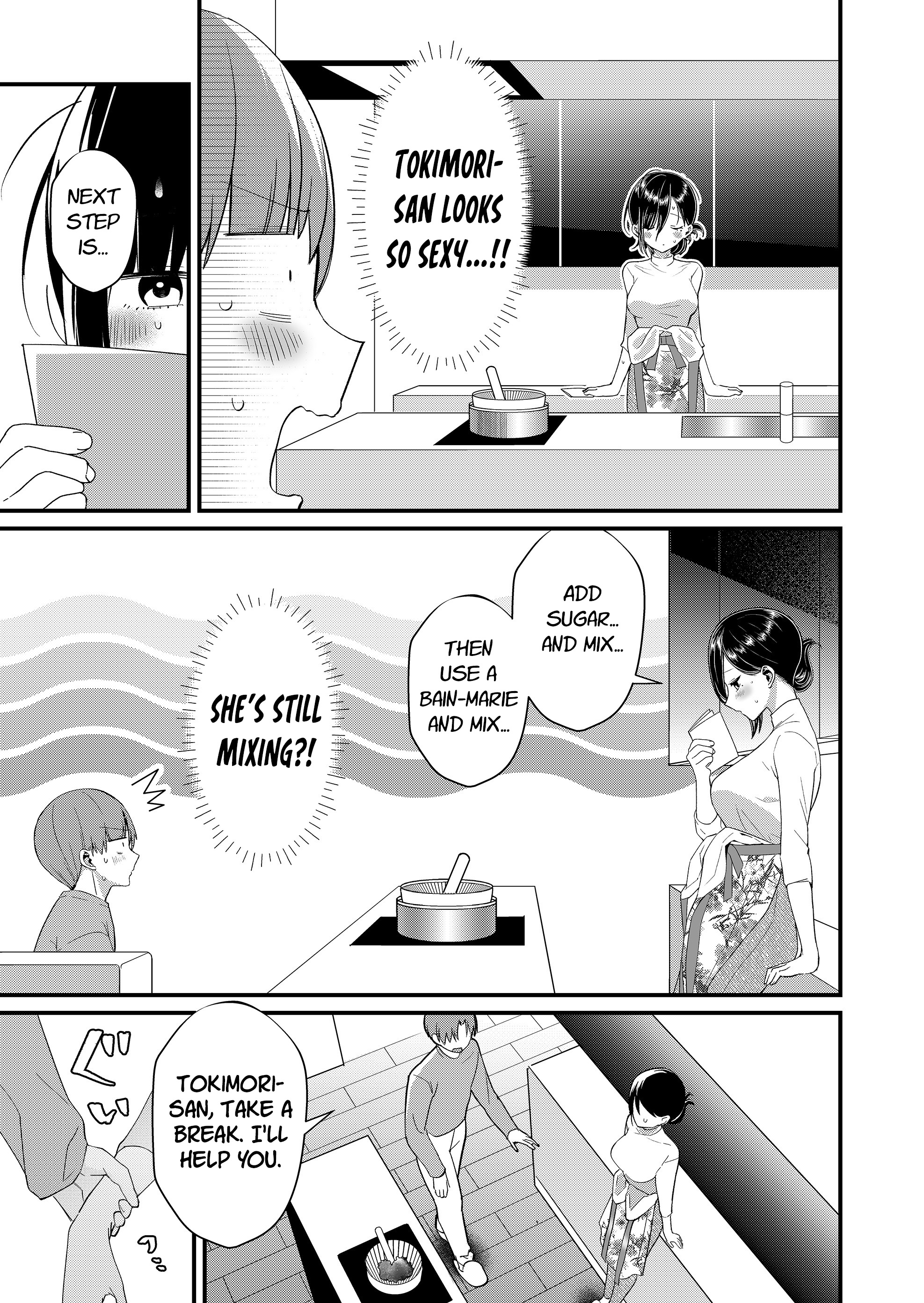 Tokimori-san Is Completely Defenseless!! Chapter 83 page 7 - 