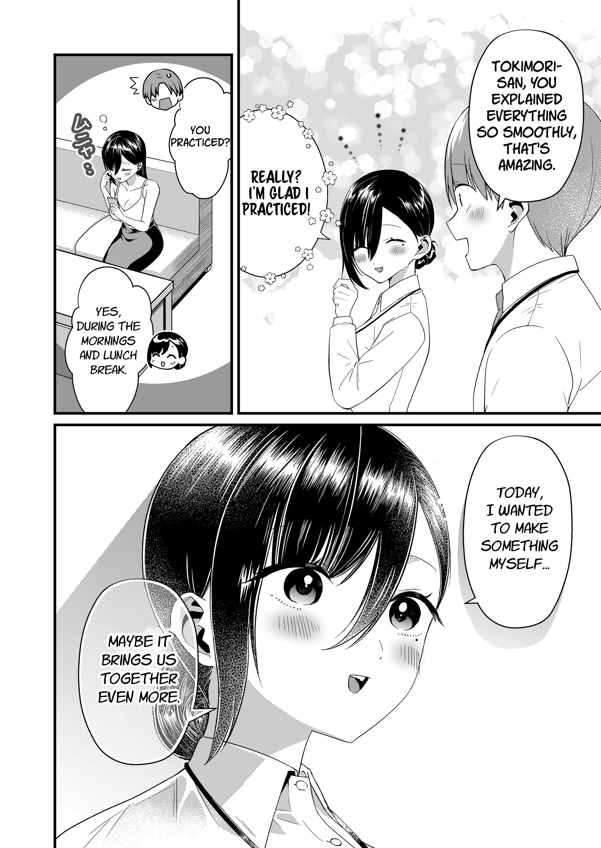 Tokimori-san Is Completely Defenseless!! Chapter 86 page 8 - 