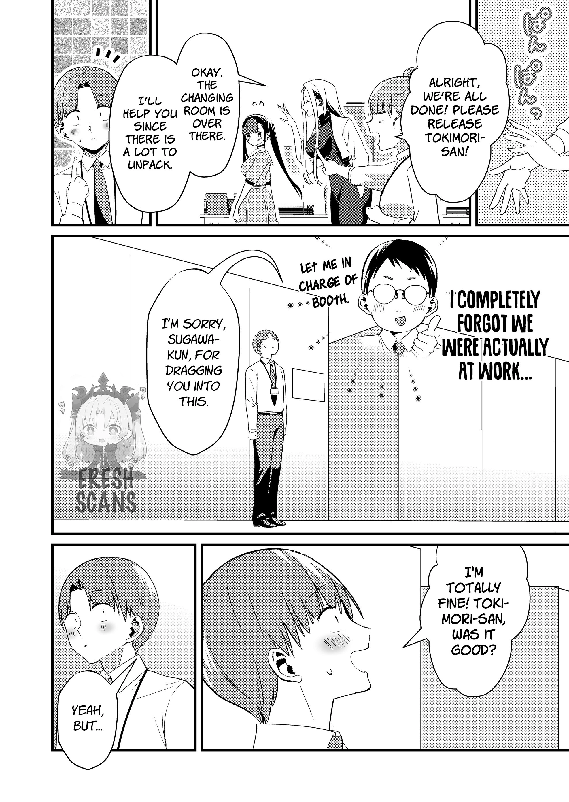 Tokimori-san Is Completely Defenseless!! Chapter 87 page 12 - 