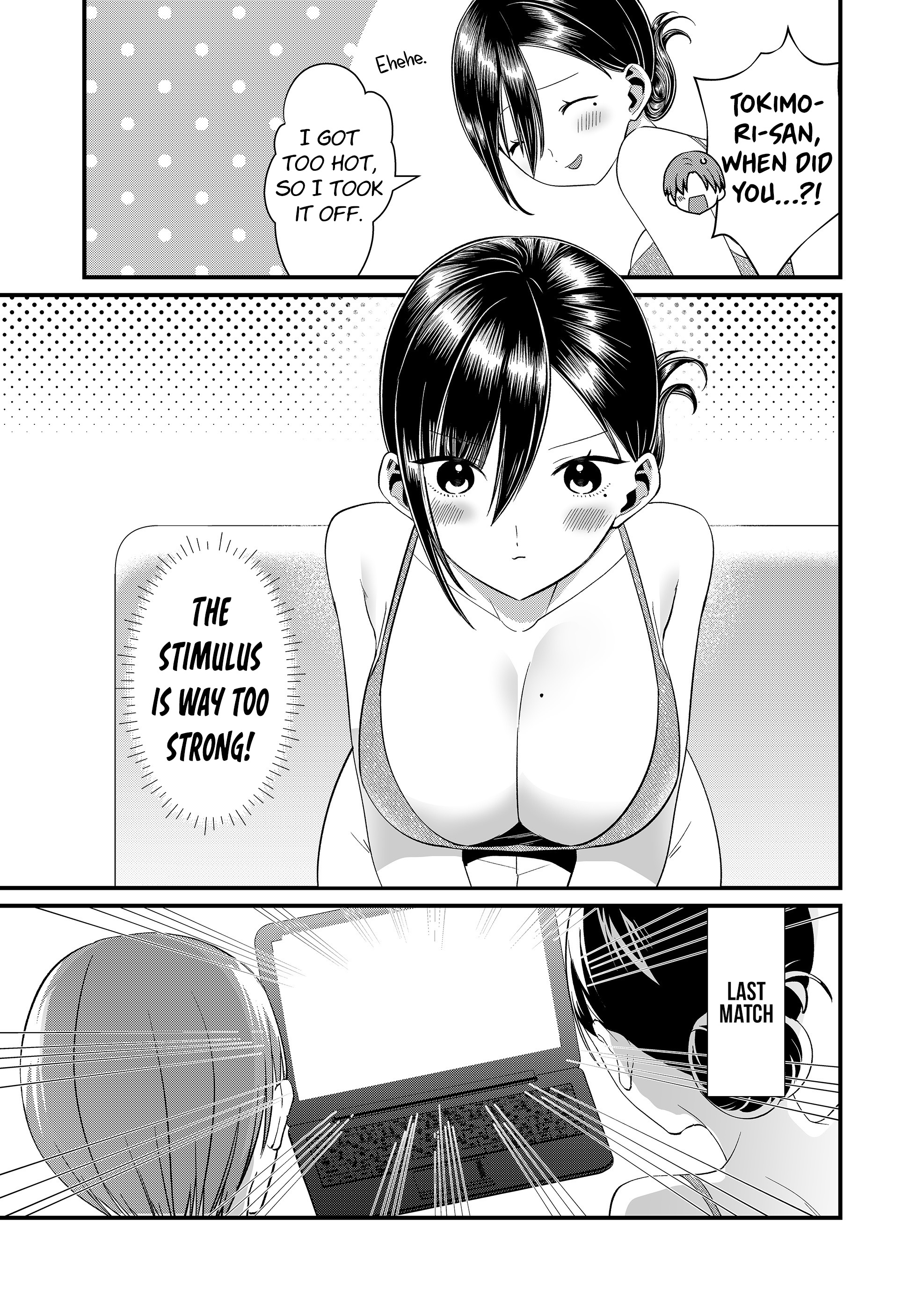 Tokimori-san Is Completely Defenseless!! Chapter 88 page 9 - 