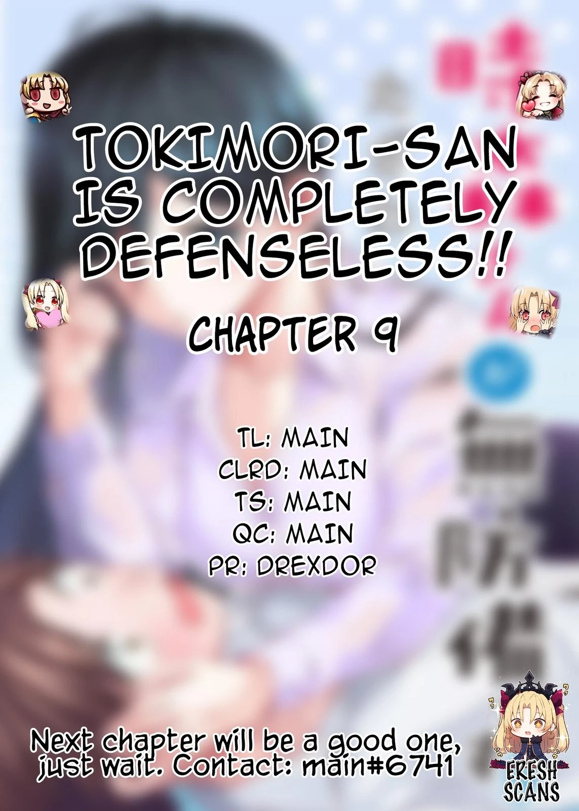 Tokimori-san Is Completely Defenseless!! Chapter 9 page 1 - 