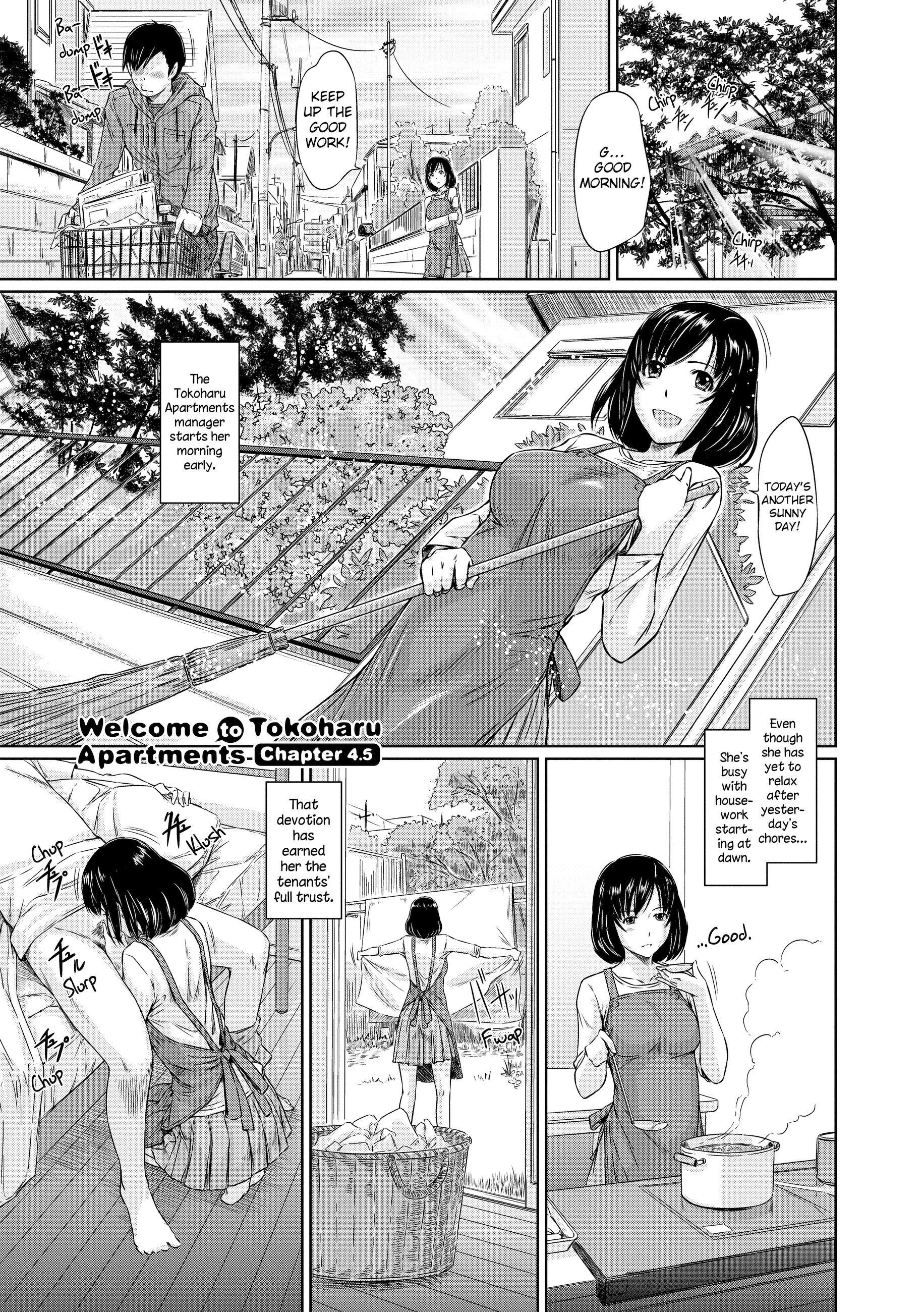 Tokoharusou e Youkoso Chapter 4.5 page 1 - 