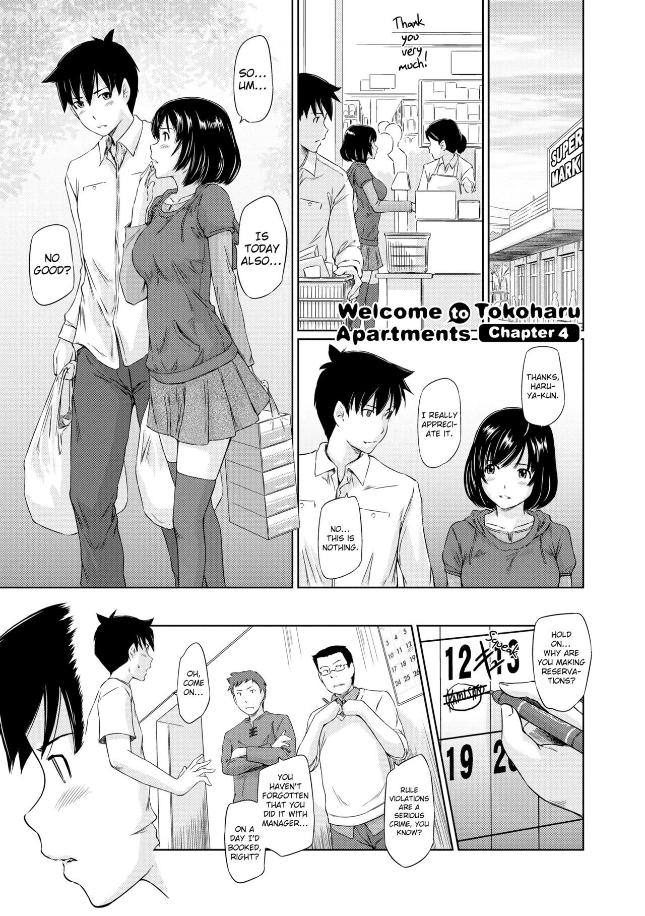 Tokoharusou e Youkoso Chapter 4 page 1 - 