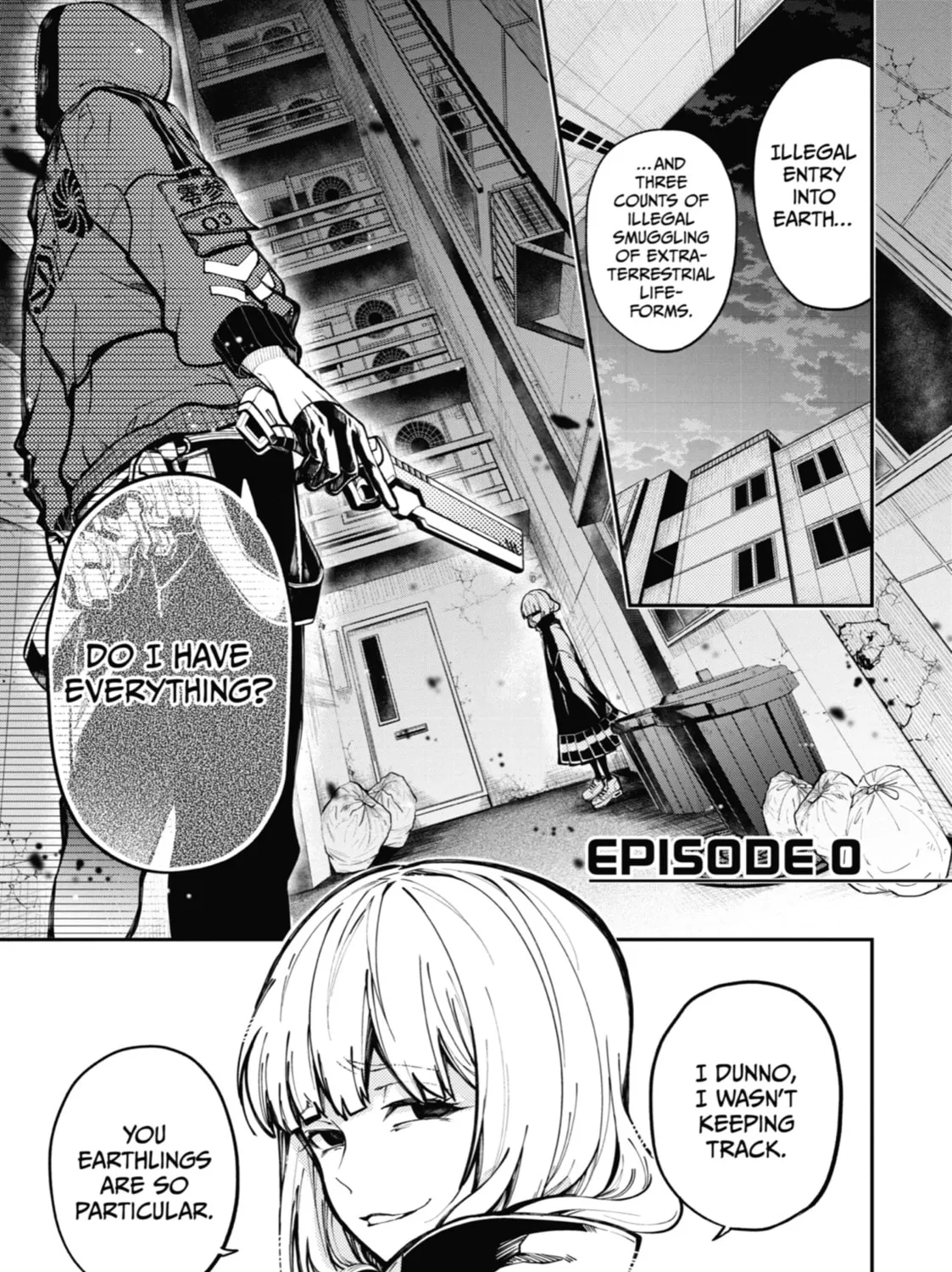 Tokyo Aliens Chapter 0 page 1 - 