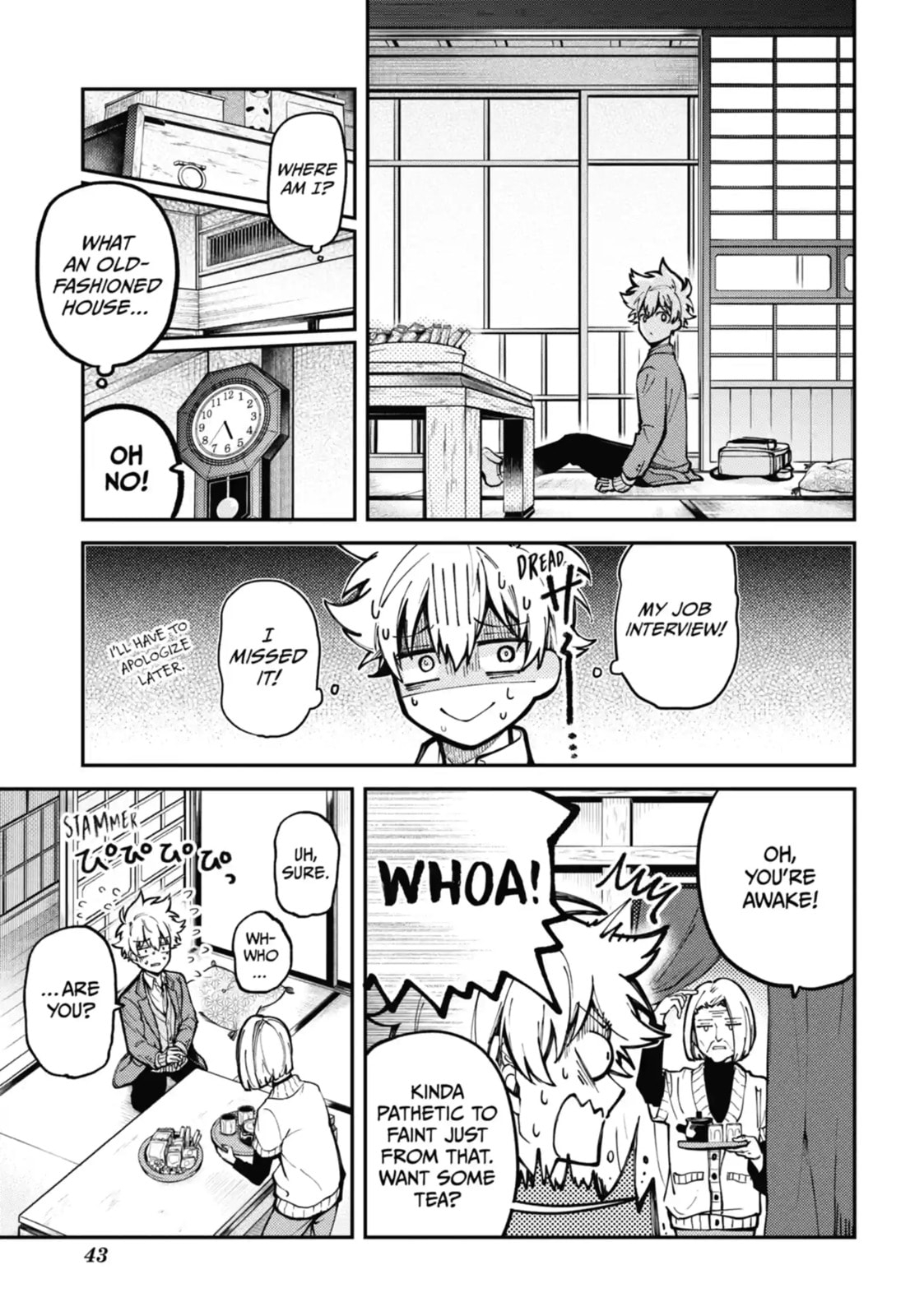 Tokyo Aliens Chapter 1.2 page 5 - 