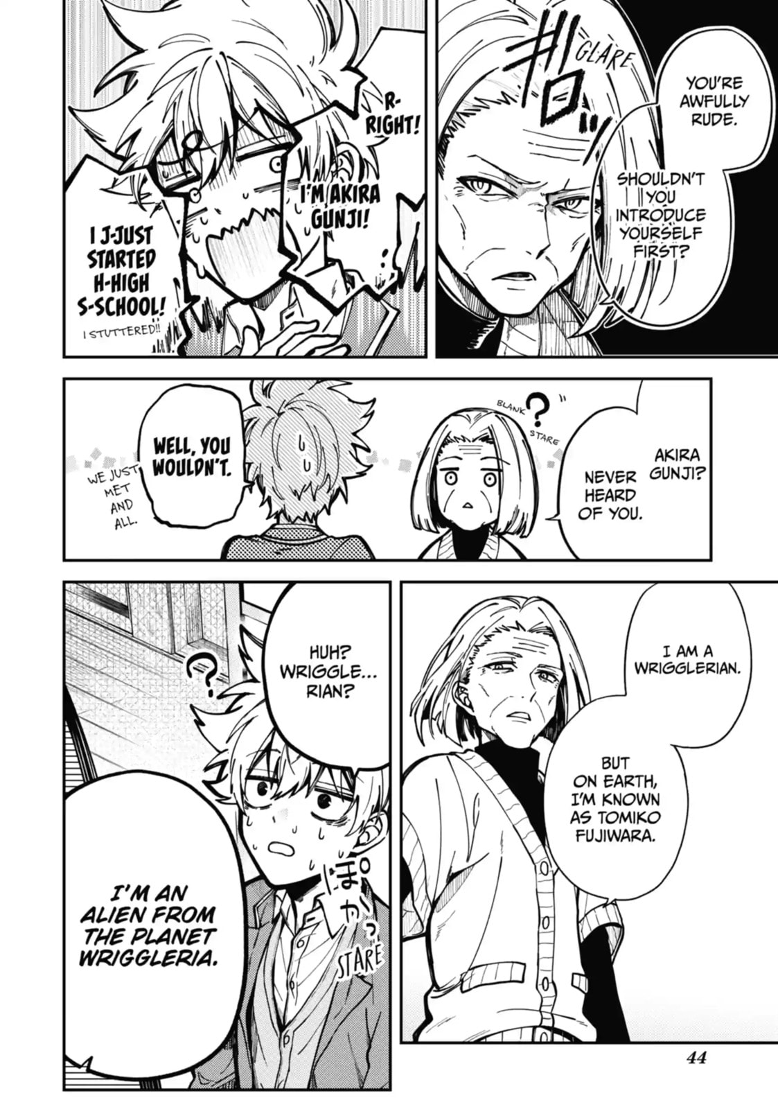 Tokyo Aliens Chapter 1.2 page 6 - 