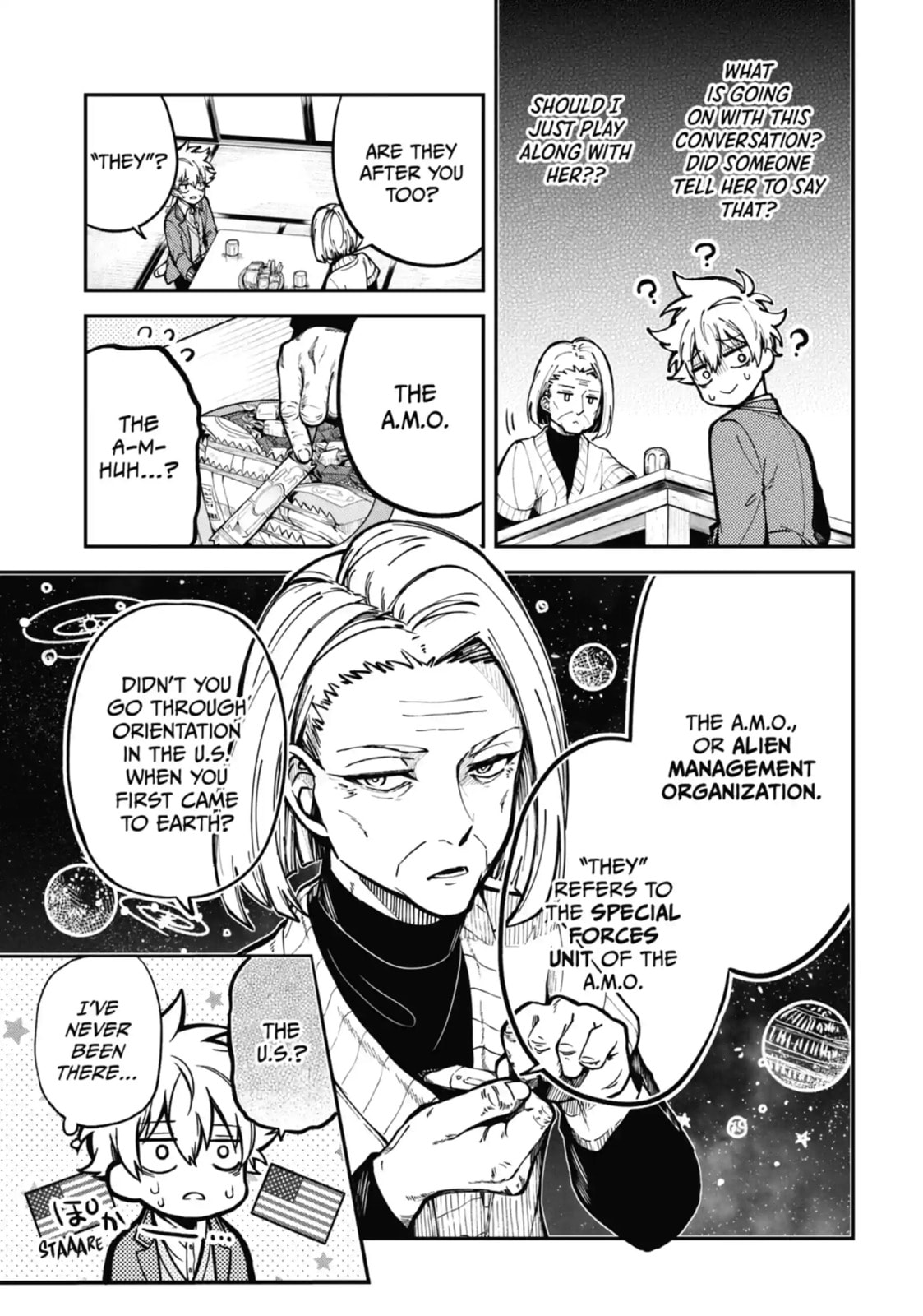 Tokyo Aliens Chapter 1.2 page 7 - 
