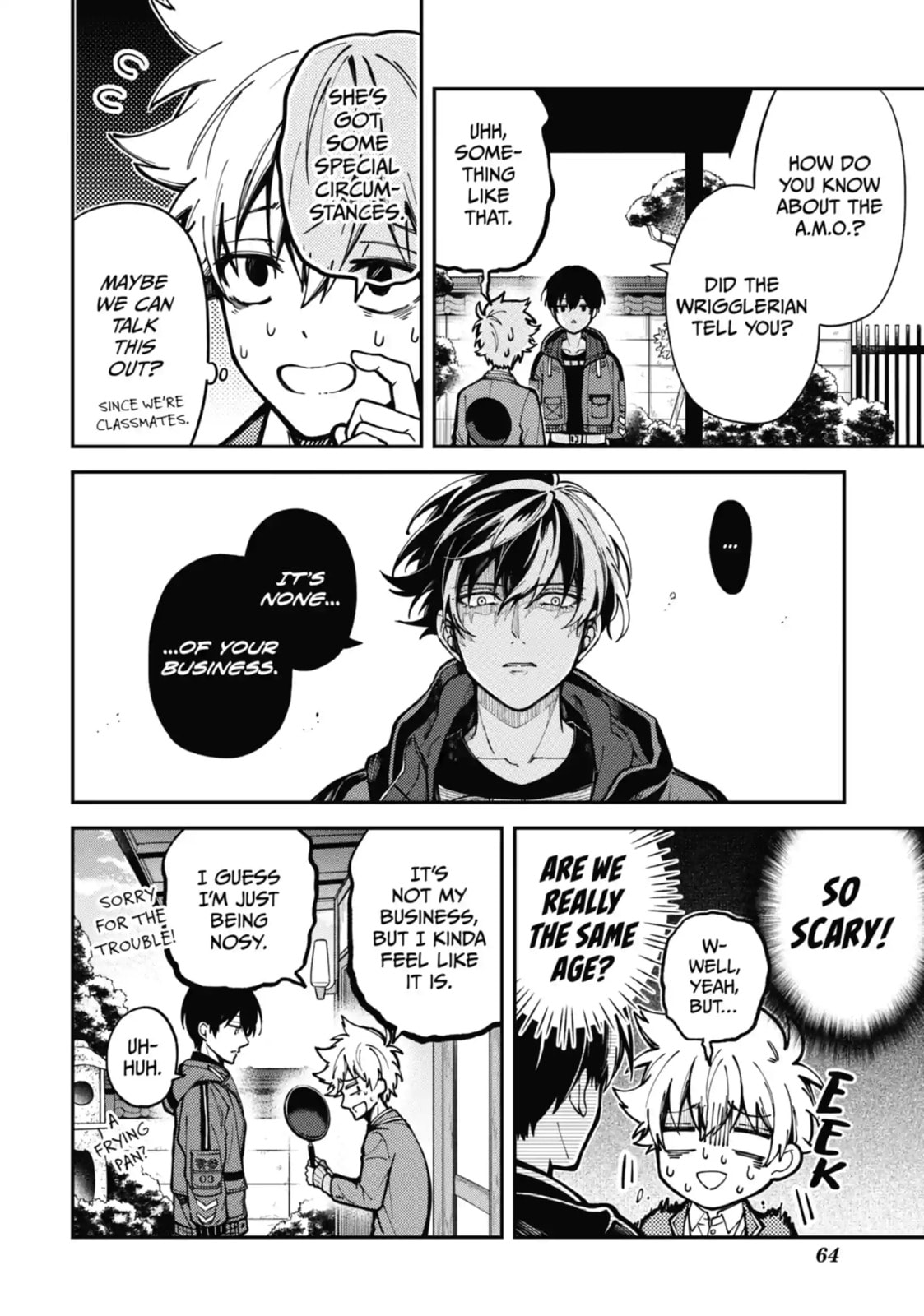 Tokyo Aliens Chapter 1.4 page 4 - 