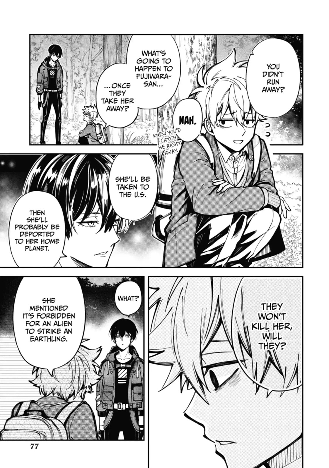 Tokyo Aliens Chapter 1.5 page 6 - 