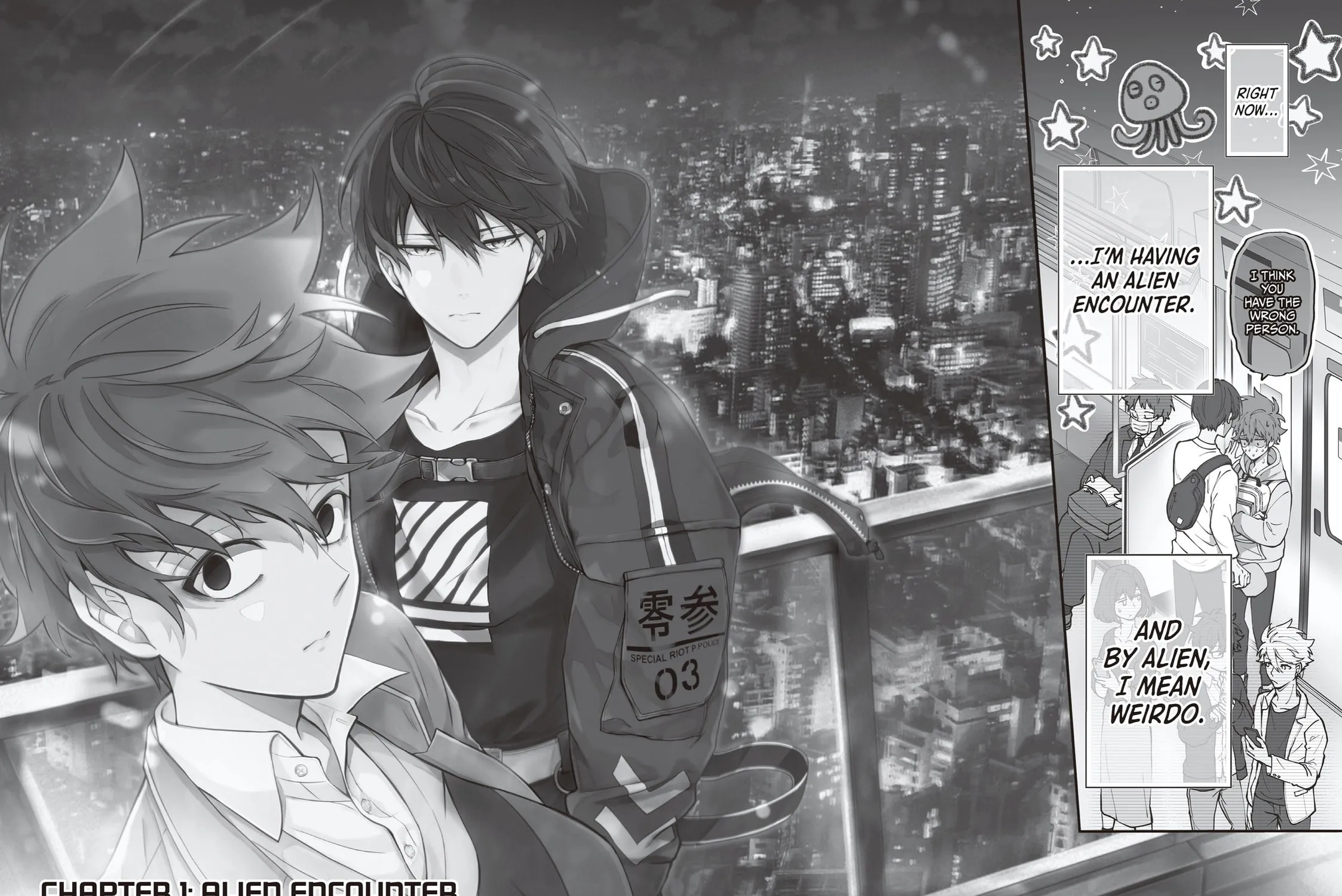 Tokyo Aliens Chapter 1 page 3 - 
