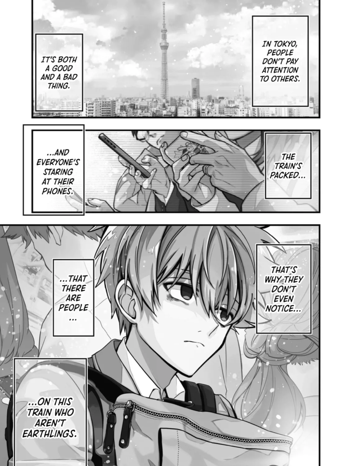 Tokyo Aliens Chapter 12 page 1 - 