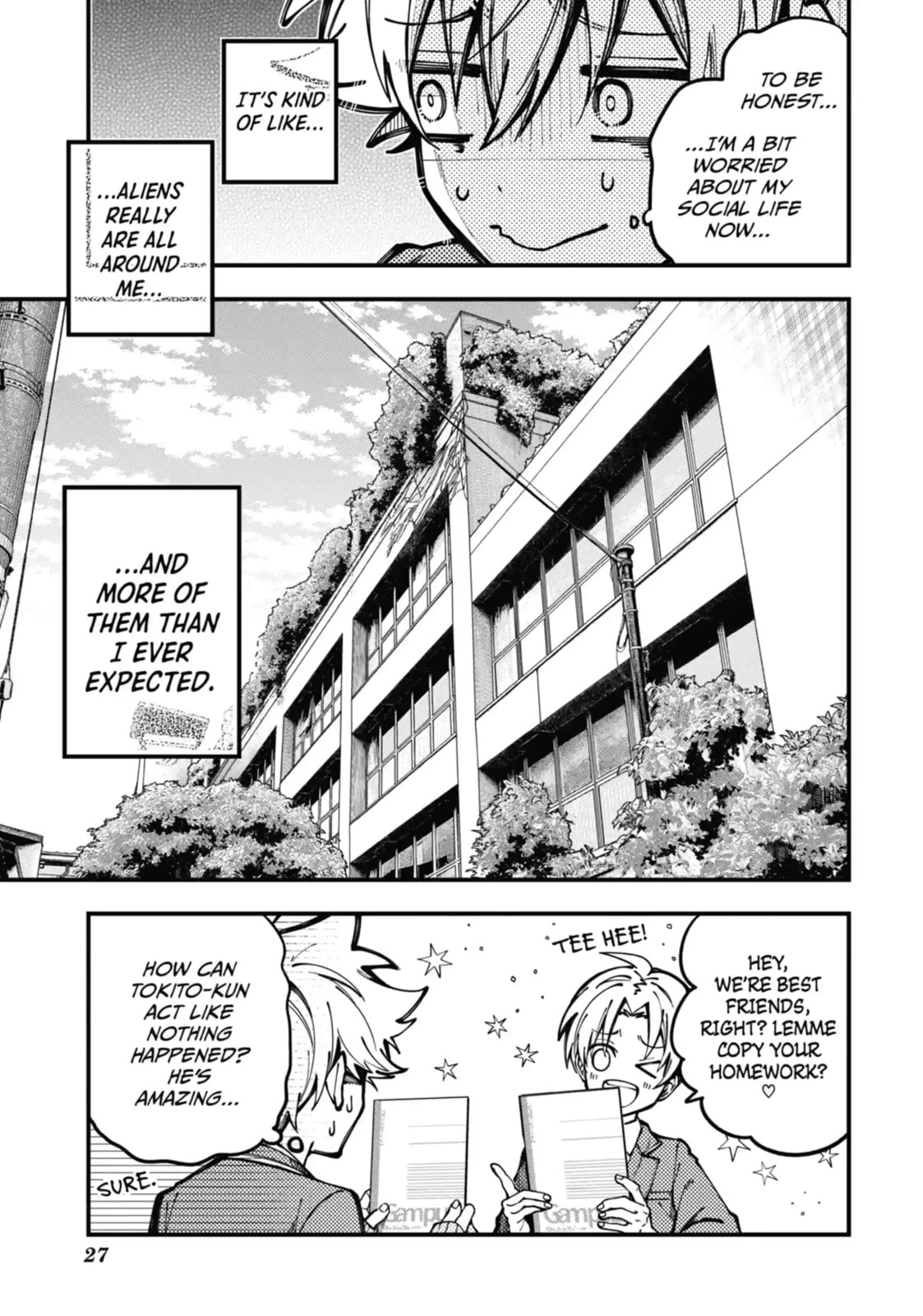 Tokyo Aliens Chapter 13.1 page 12 - 