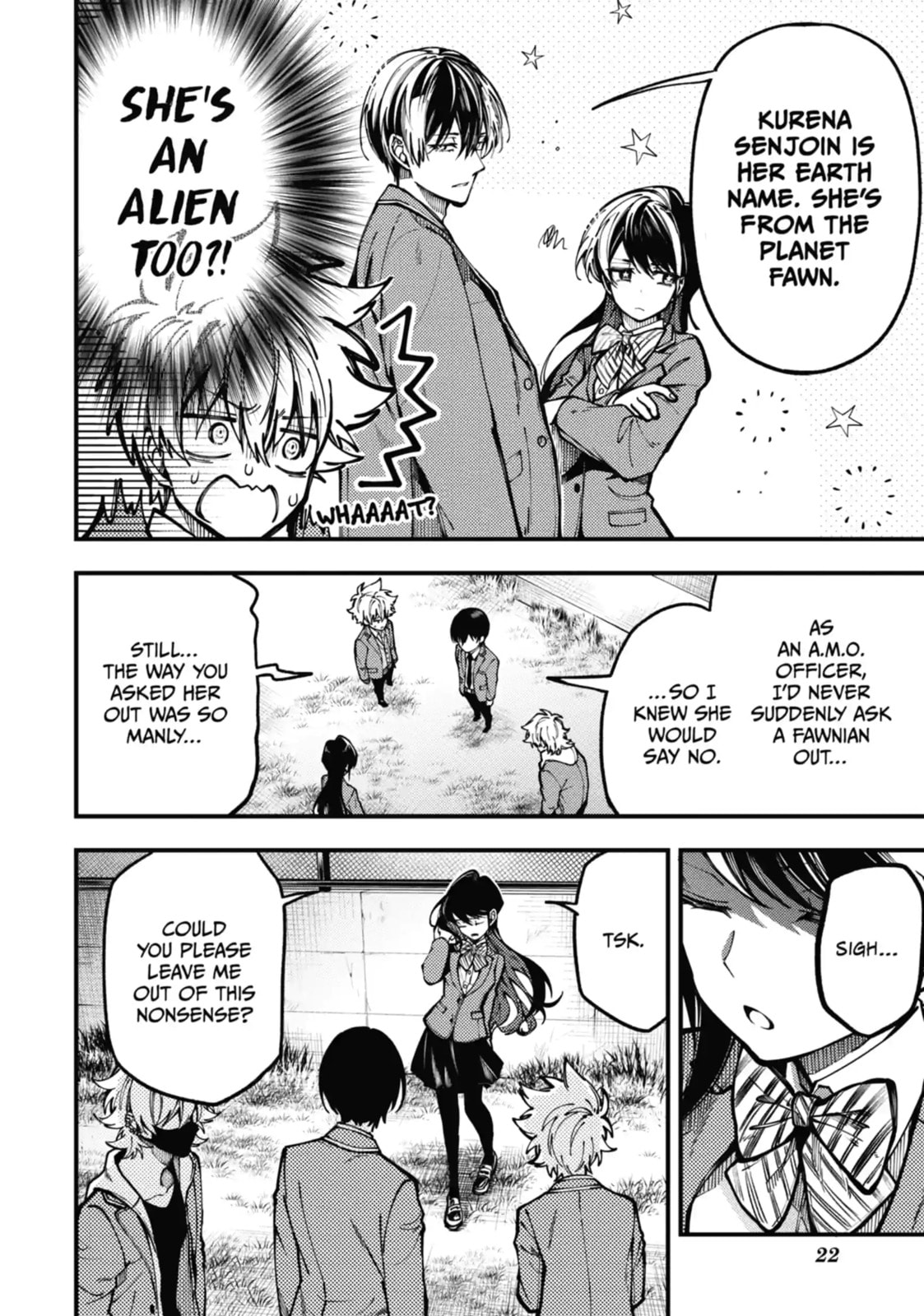 Tokyo Aliens Chapter 13.1 page 7 - 
