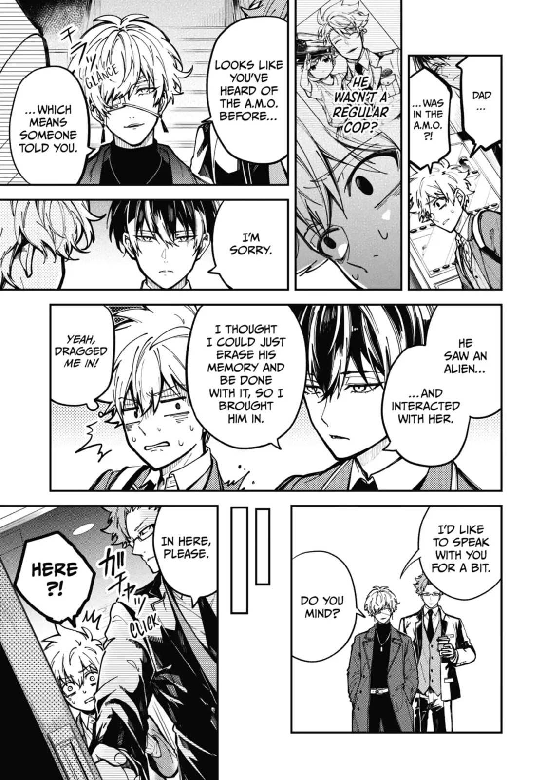Tokyo Aliens Chapter 2.1 page 1 - 