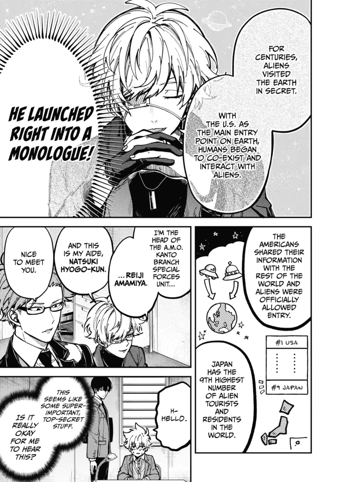 Tokyo Aliens Chapter 2.1 page 3 - 