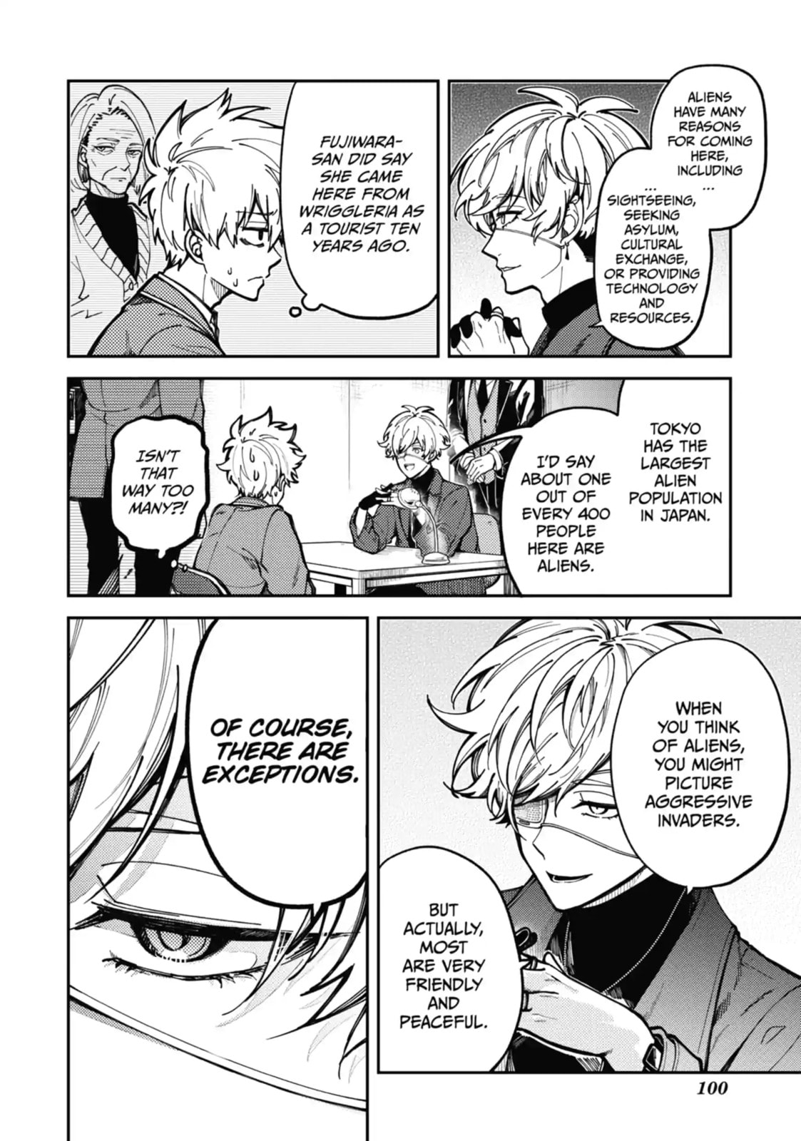 Tokyo Aliens Chapter 2.1 page 4 - 