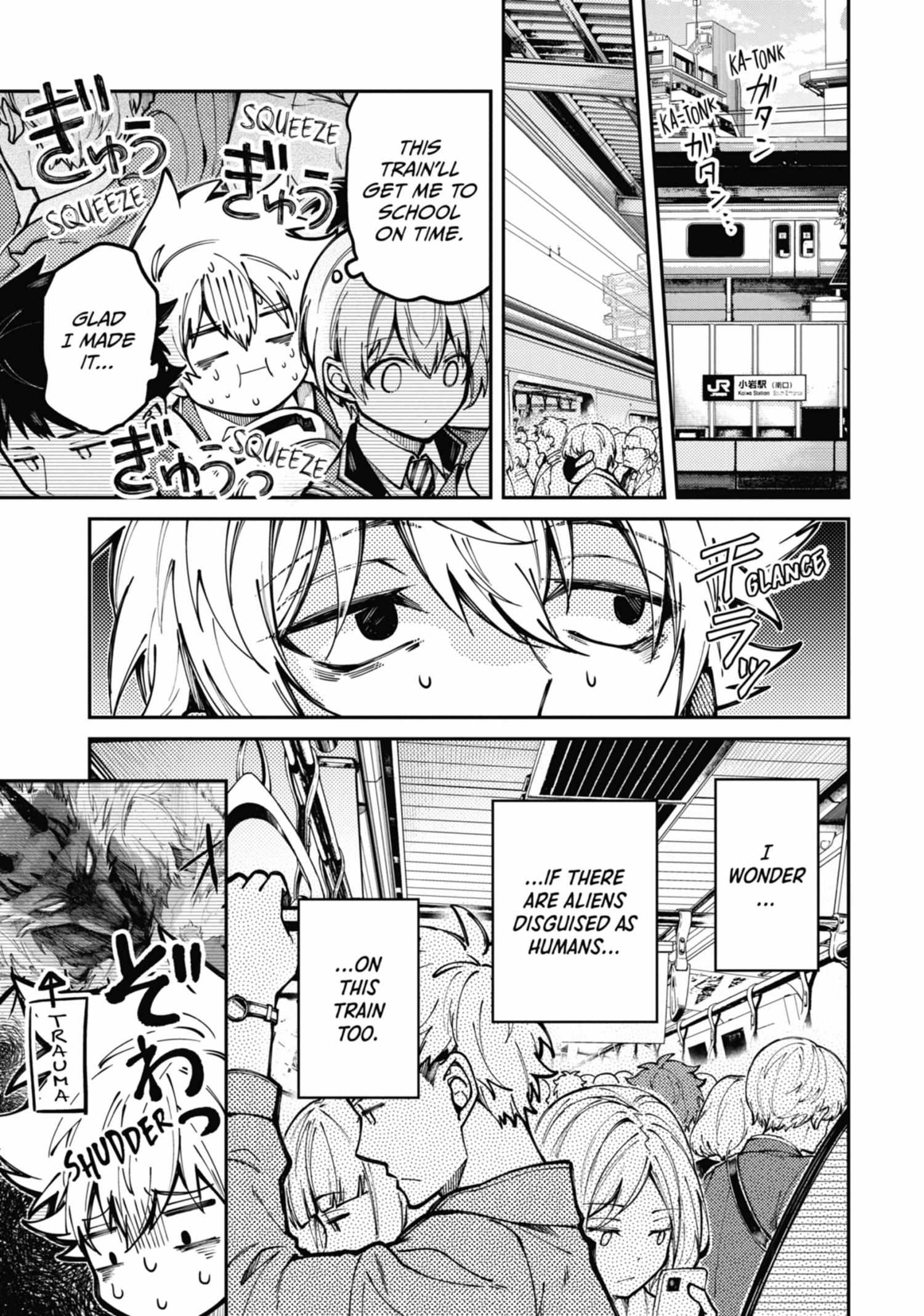Tokyo Aliens Chapter 4.1 page 19 - 