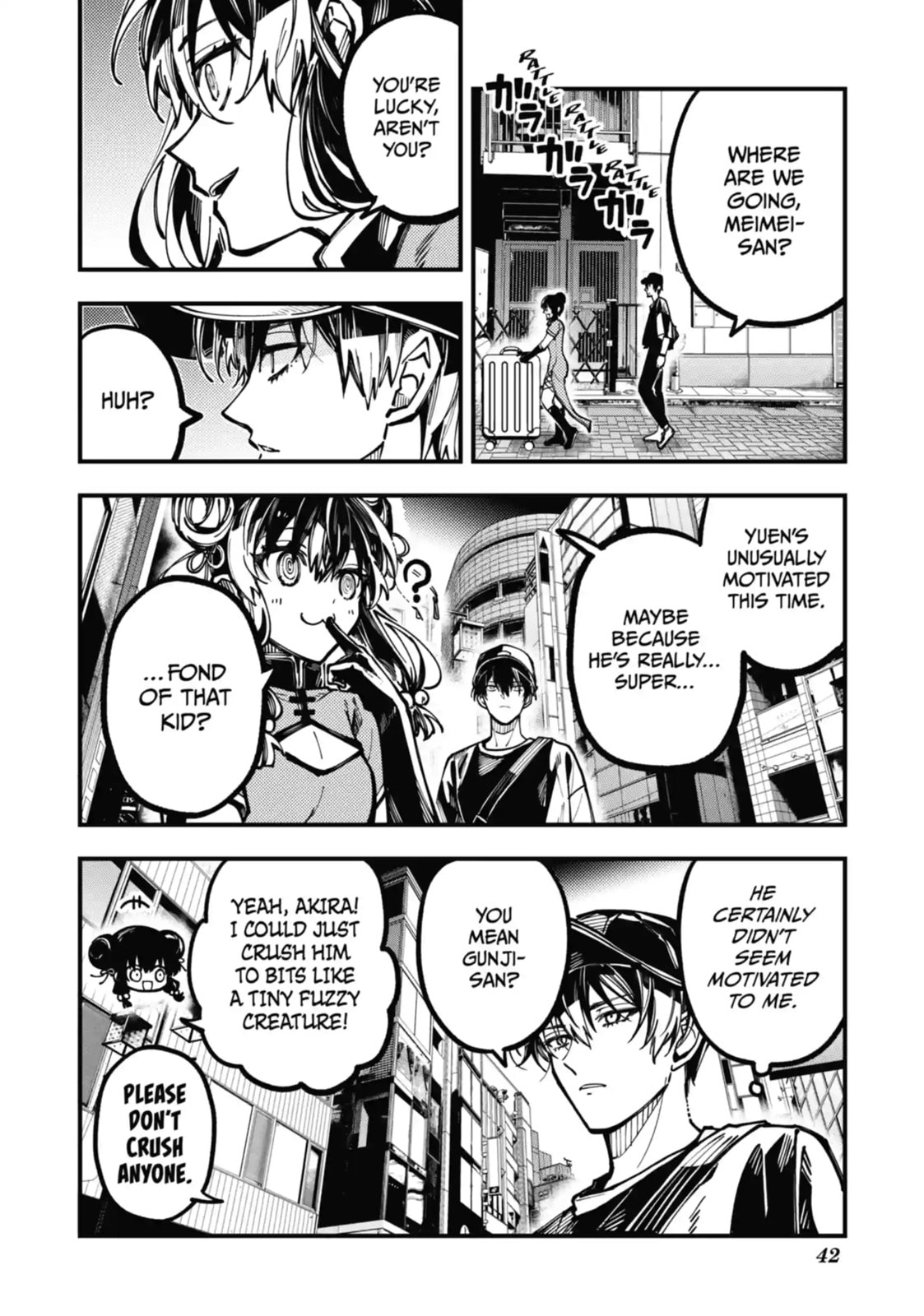 Tokyo Aliens Chapter 40.1 page 8 - 